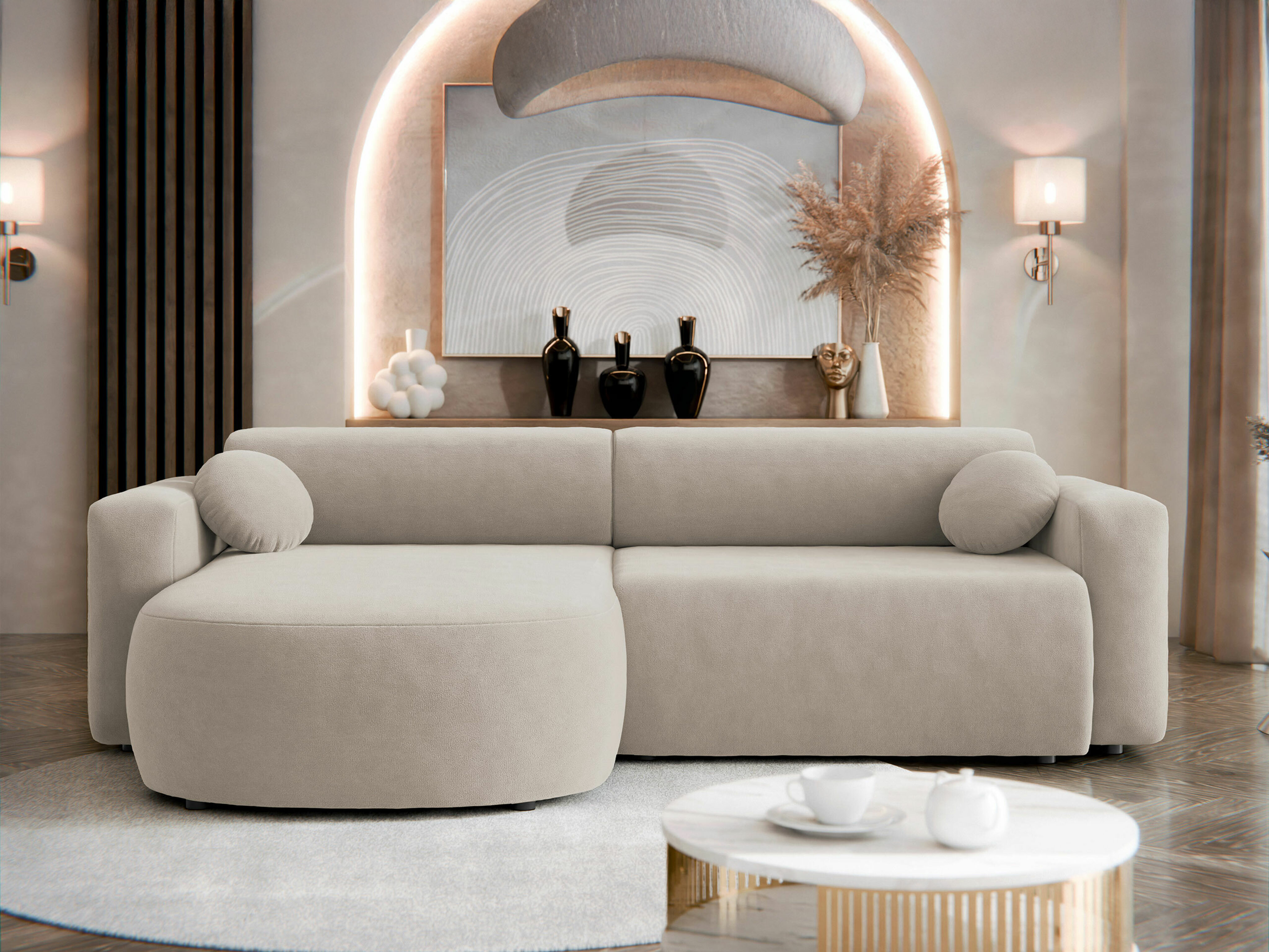 Minkštas kampas Comfivo 413 (Velo 623)