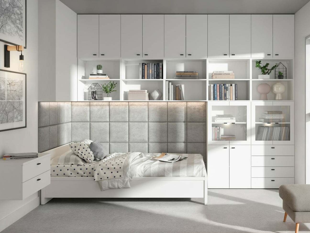 Spintelė Merciru 104 (Balta)