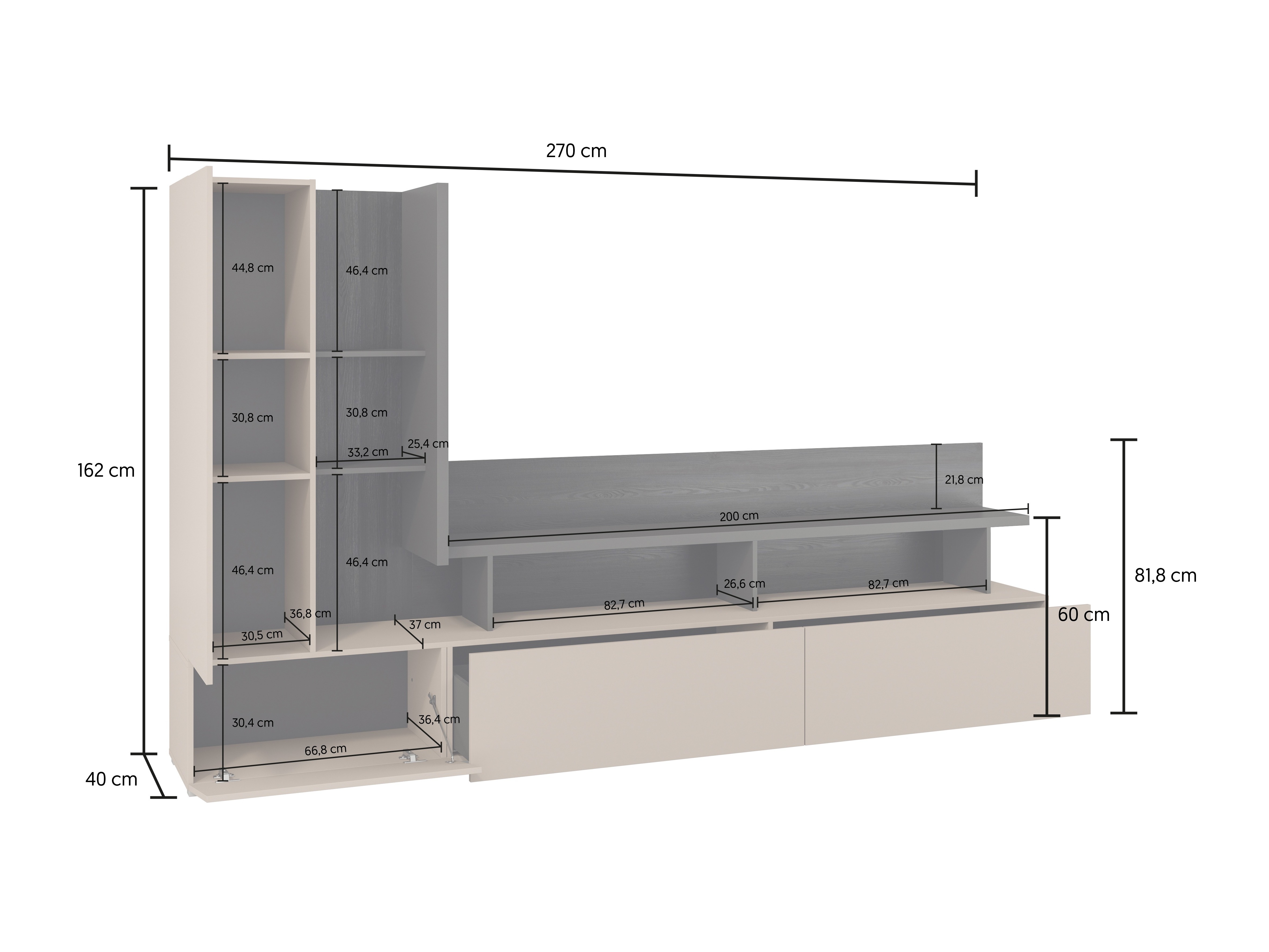 Svetainės komplektas Virvele 102