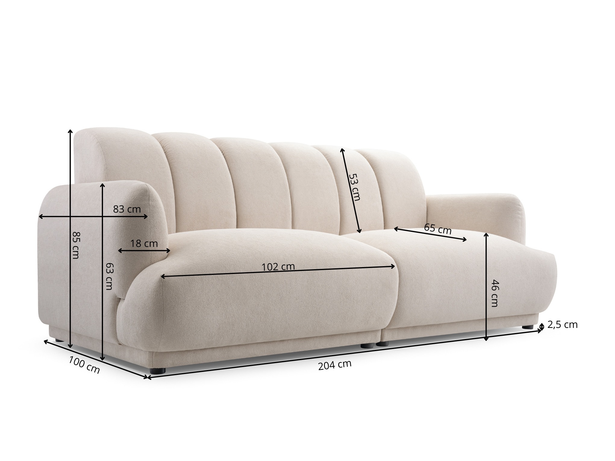 Sofa Lufkin 143 (Gerra 80)