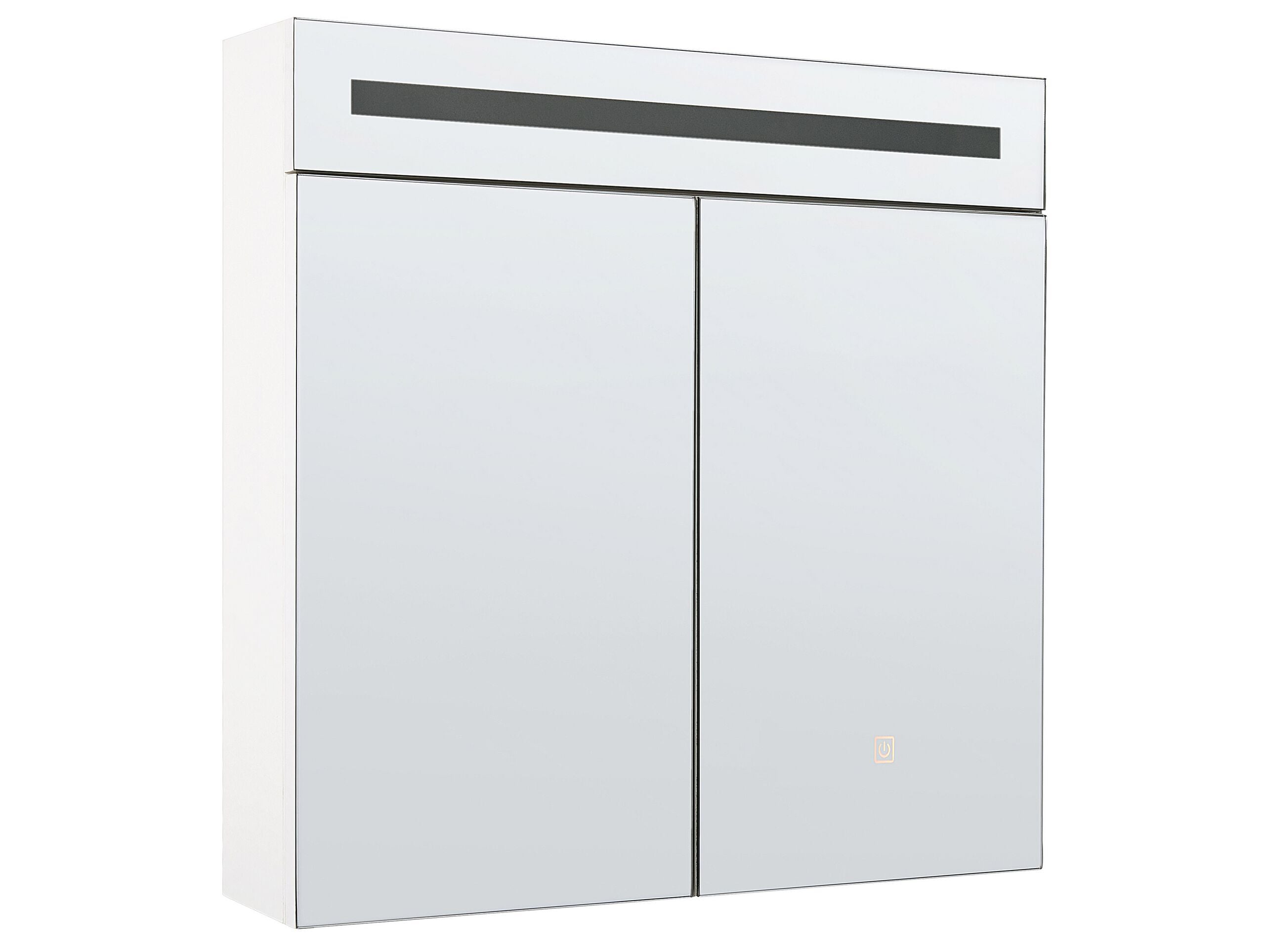 Vonios spintelė su veidrodžiu Berwyn 2154 (Balta)