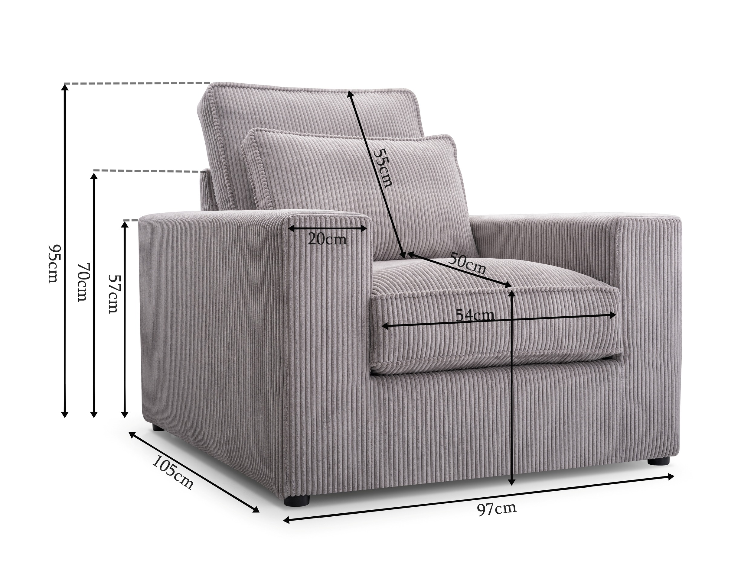 Fotelis Lufkin 140