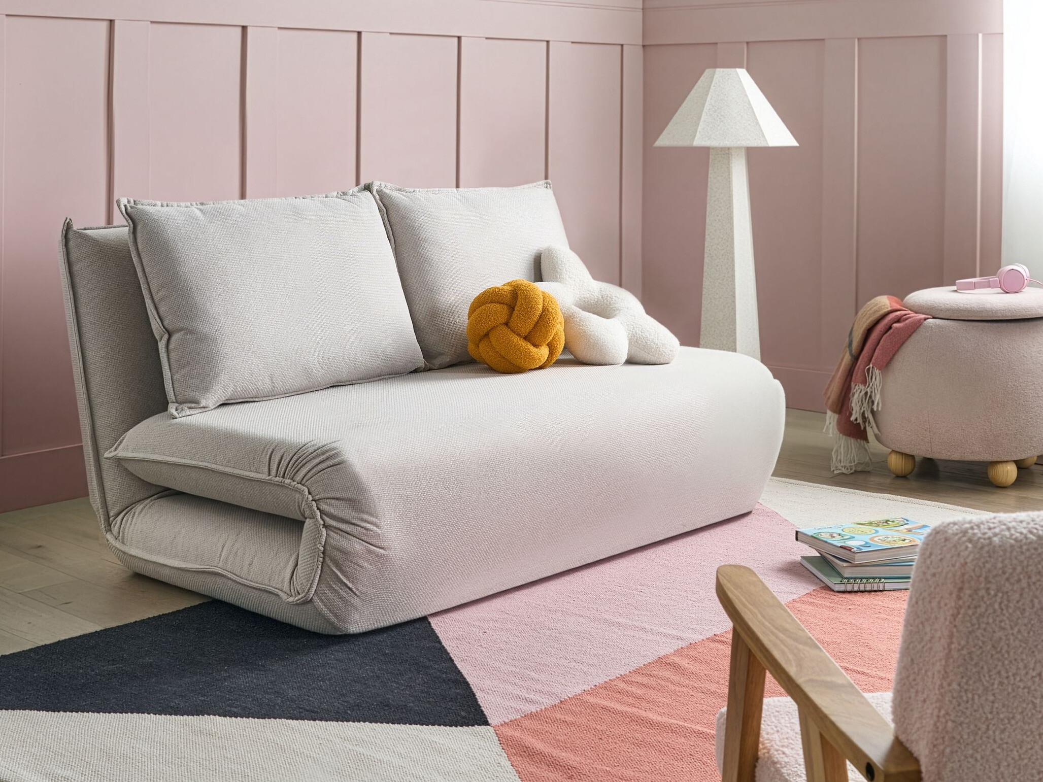 Sofa lova Berwyn 2997 (Balta)