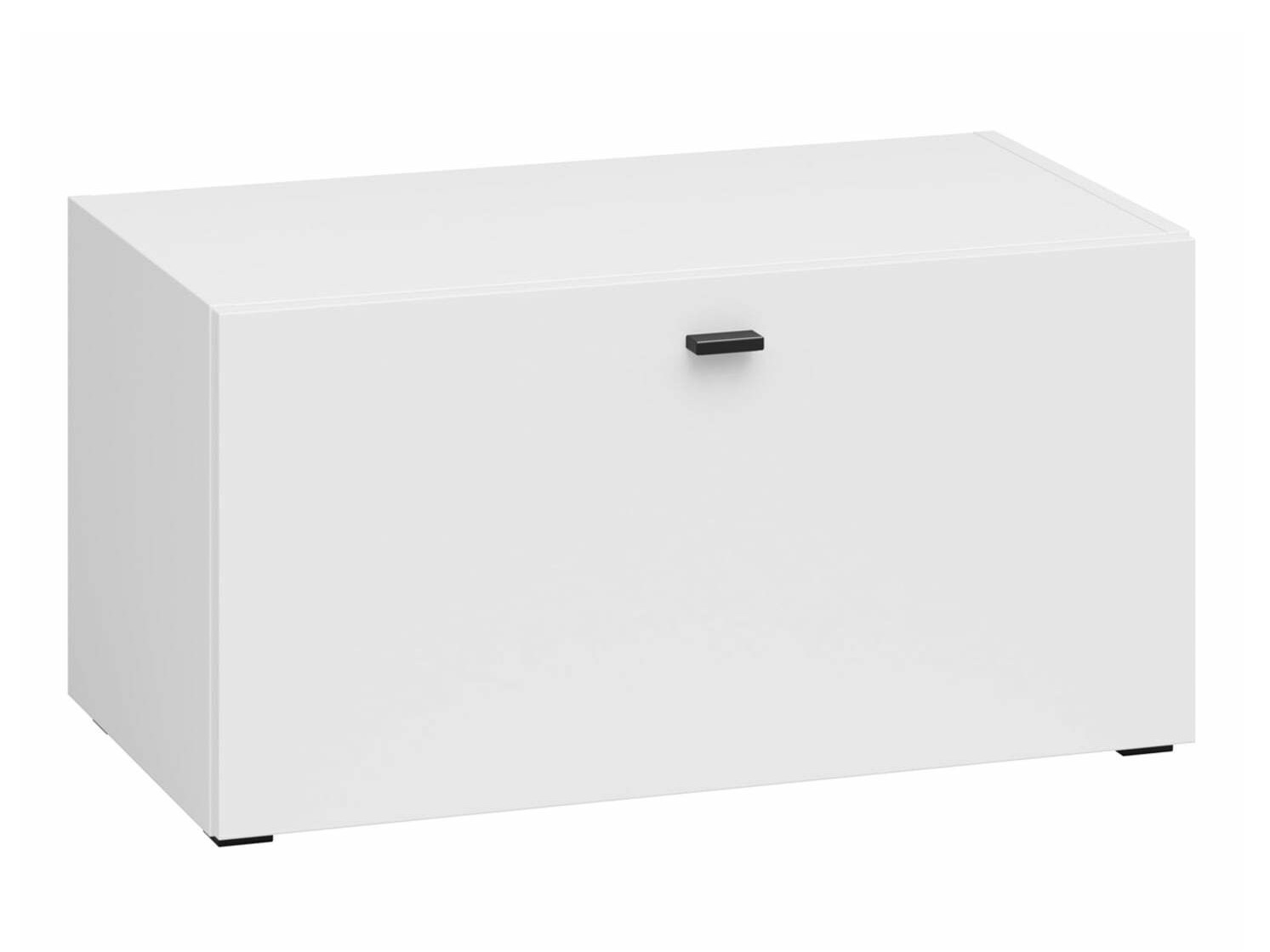 Svetainės komplektas Merciru 114 (Balta + Grafitas)