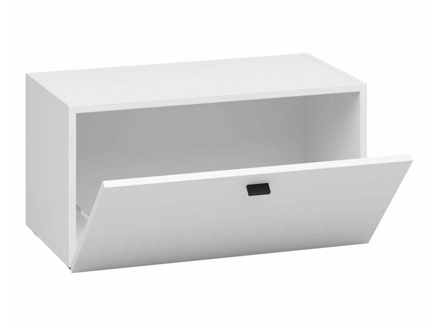 Svetainės komplektas Merciru 114 (Balta + Grafitas)