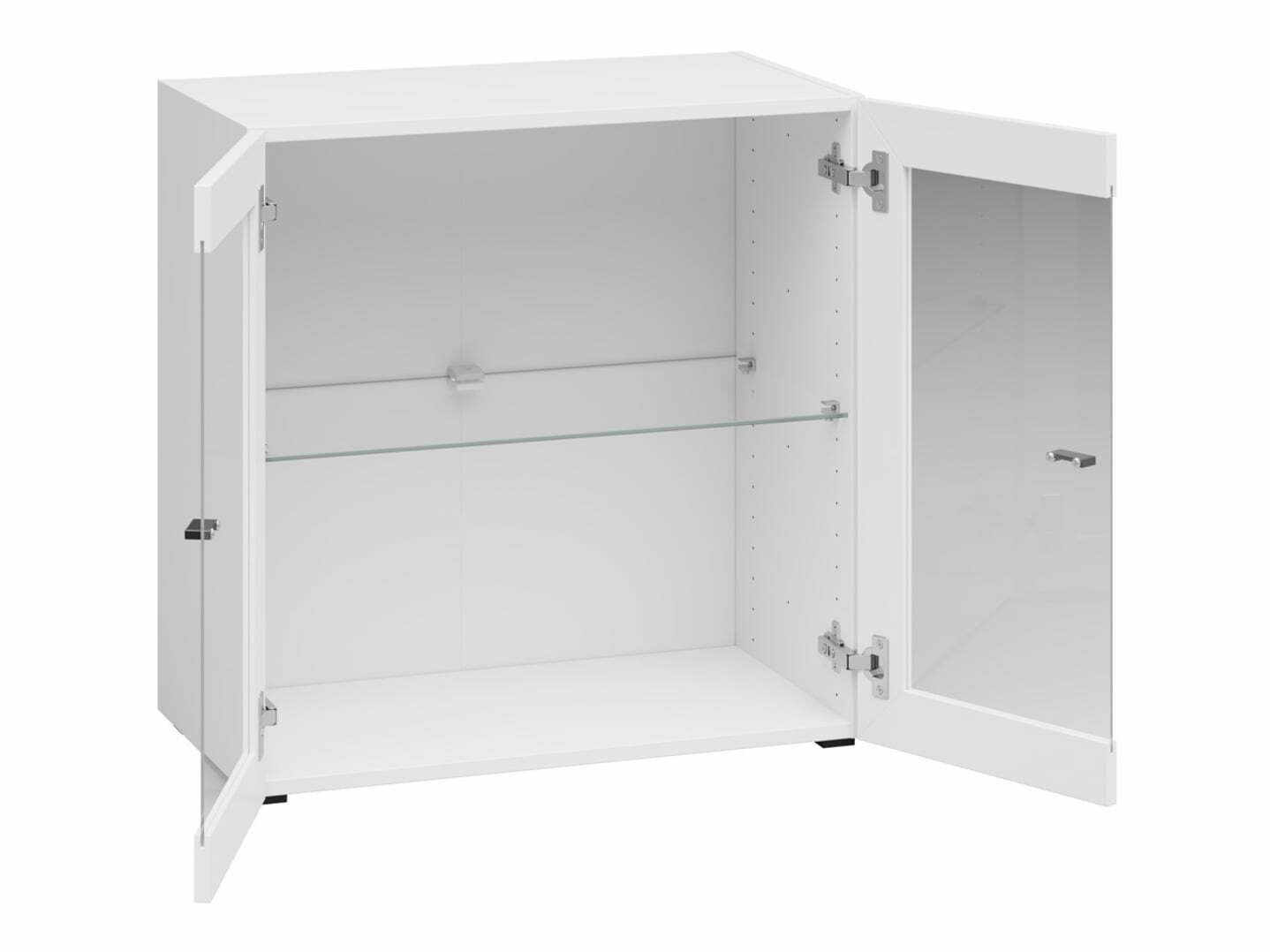 Svetainės komplektas Merciru 115 (Balta + Ąžuolas)