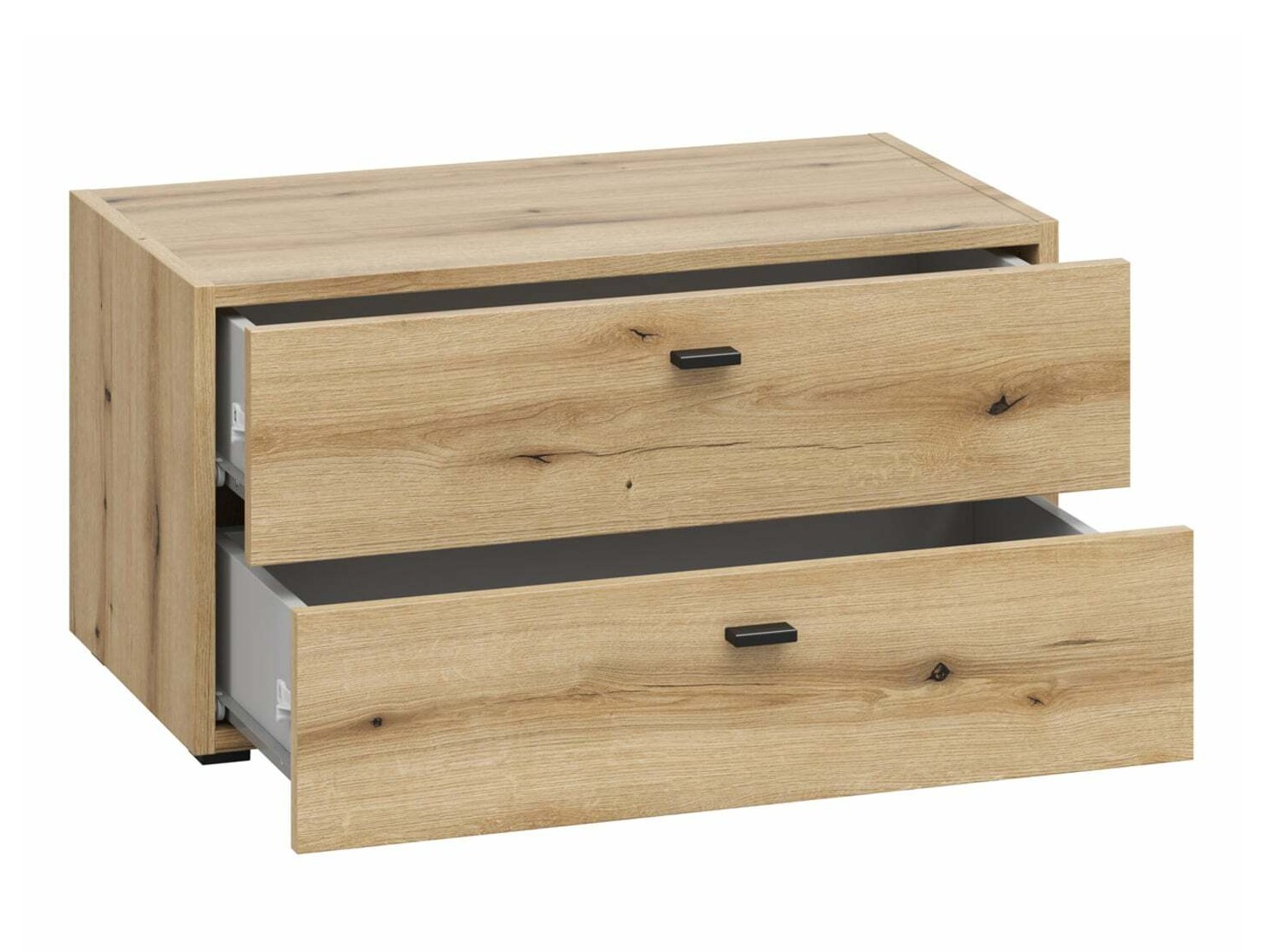 Svetainės komplektas Merciru 115 (Balta + Ąžuolas)