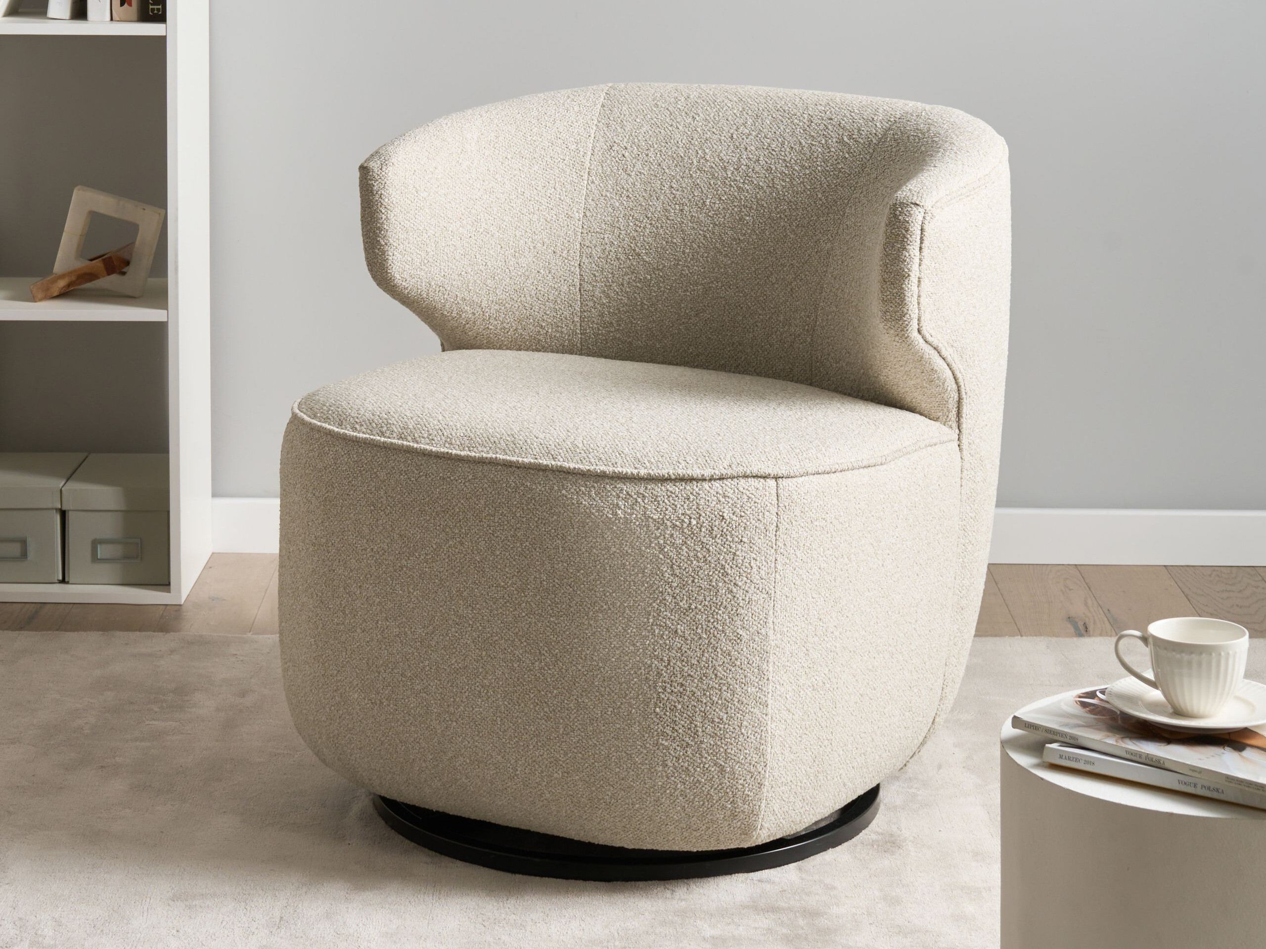 Fotelis Berwyn 3000 (Šviesi smėlinė)