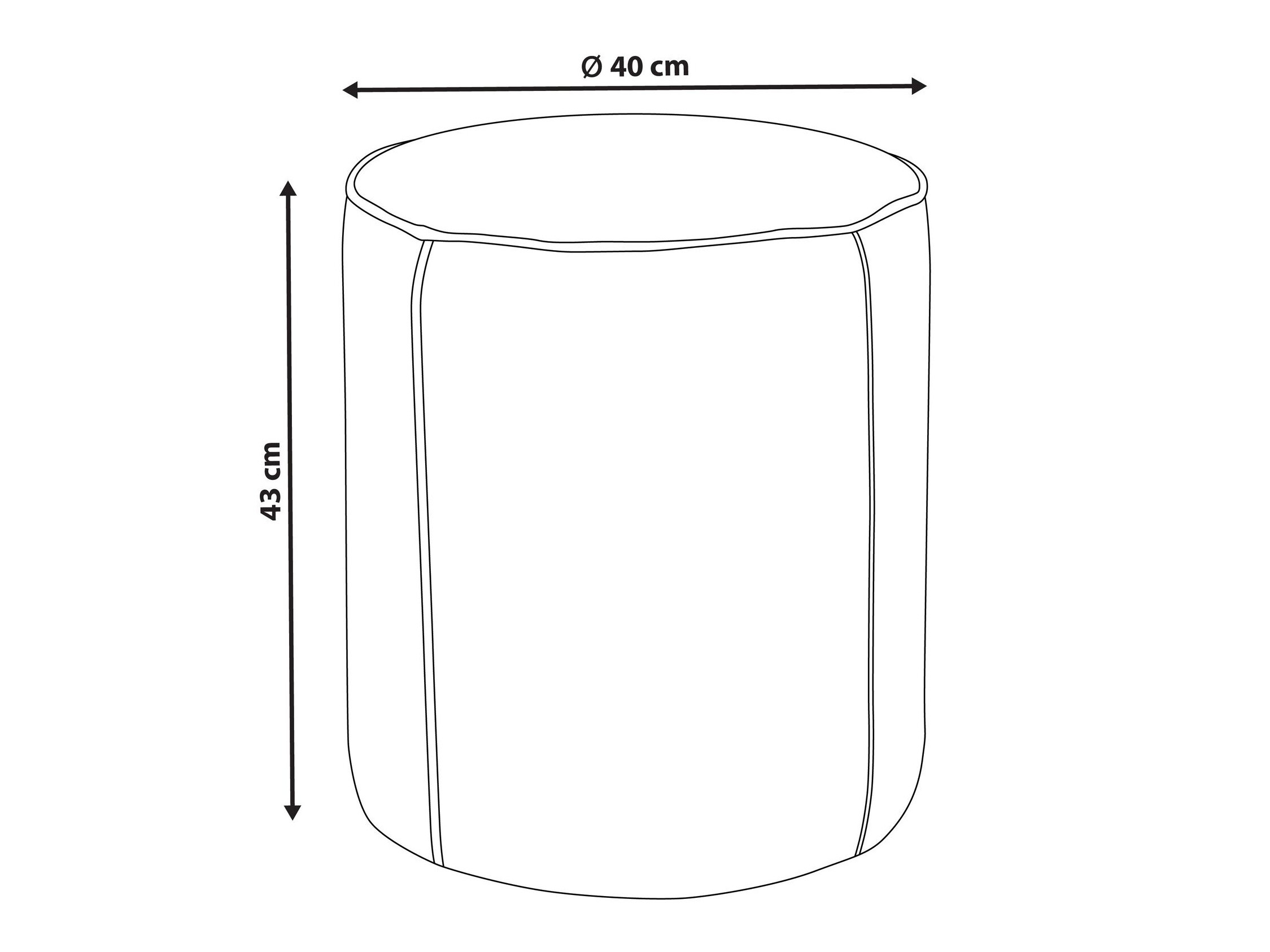 Pufas Berwyn 3001 (Rožinė)