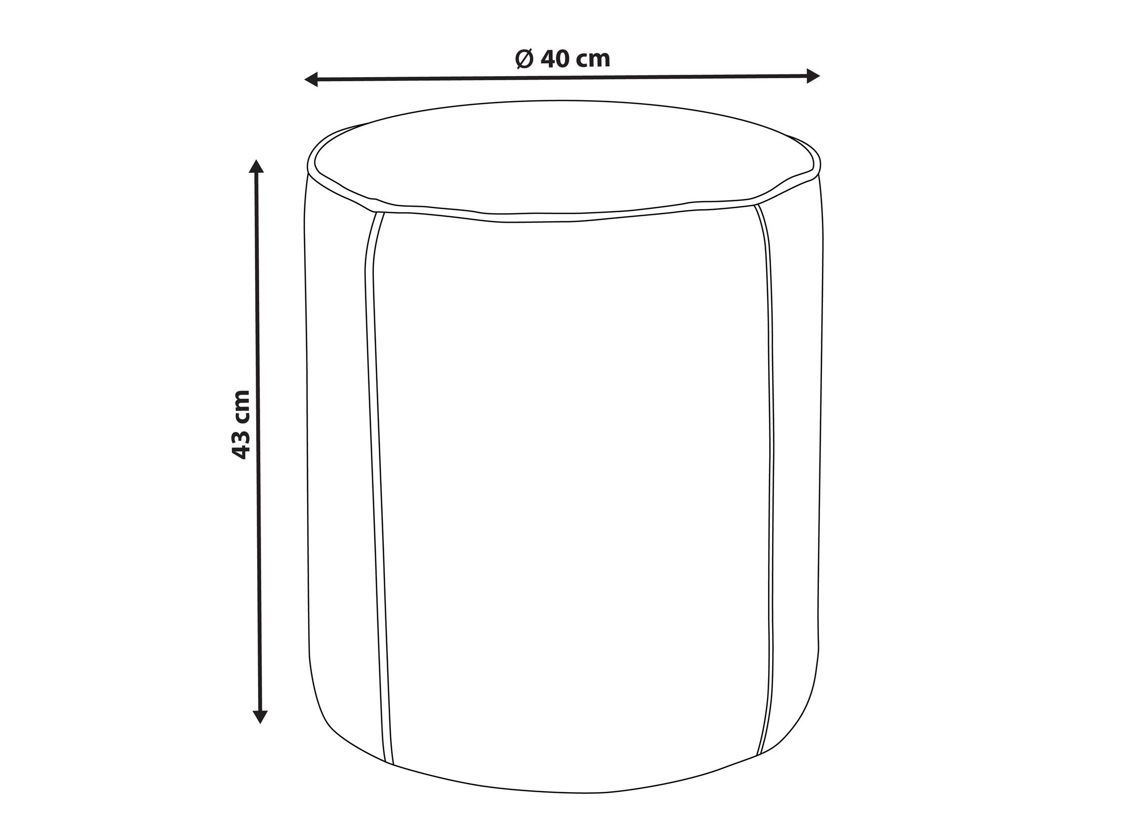 Pufas Berwyn 3001 (Smėlinė)