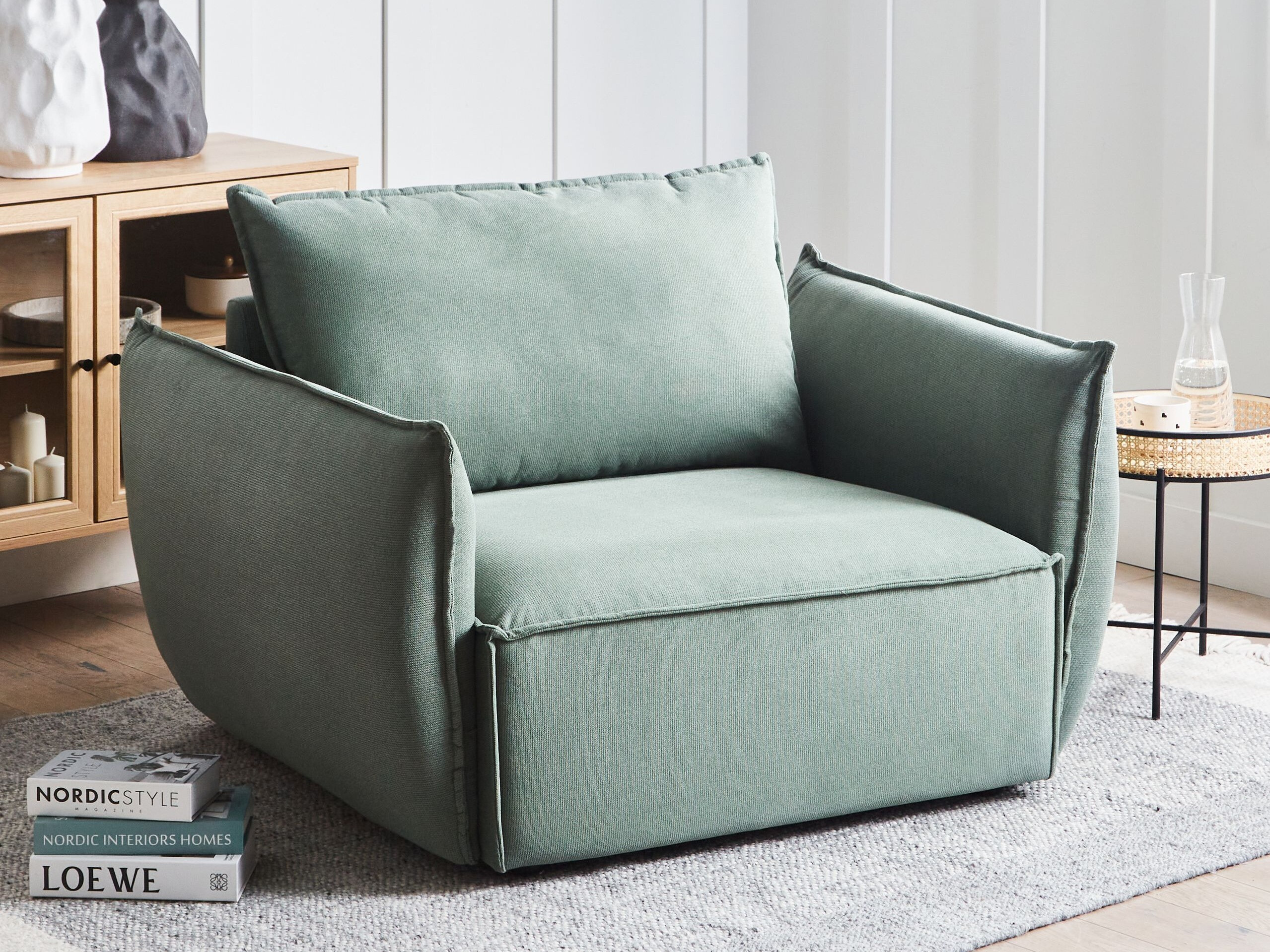 Fotelis Berwyn 2704 (Šviesi žalia)