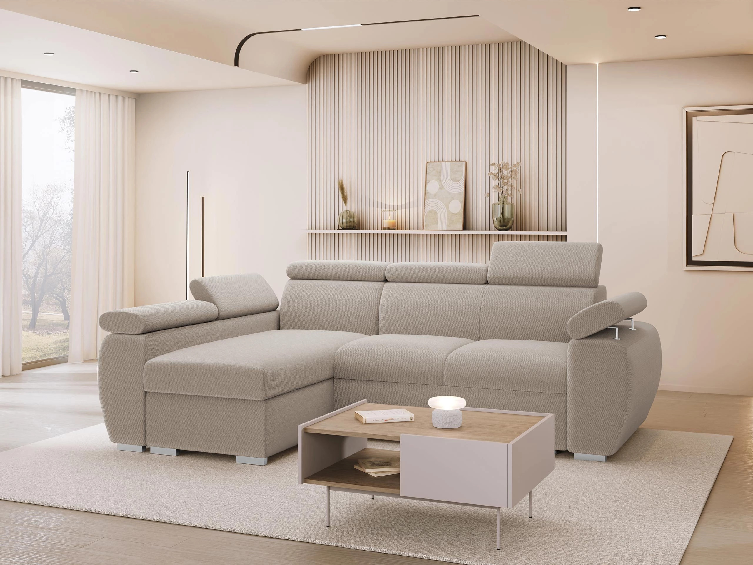 Minkštas kampas Columbus 132 (Paros 2)