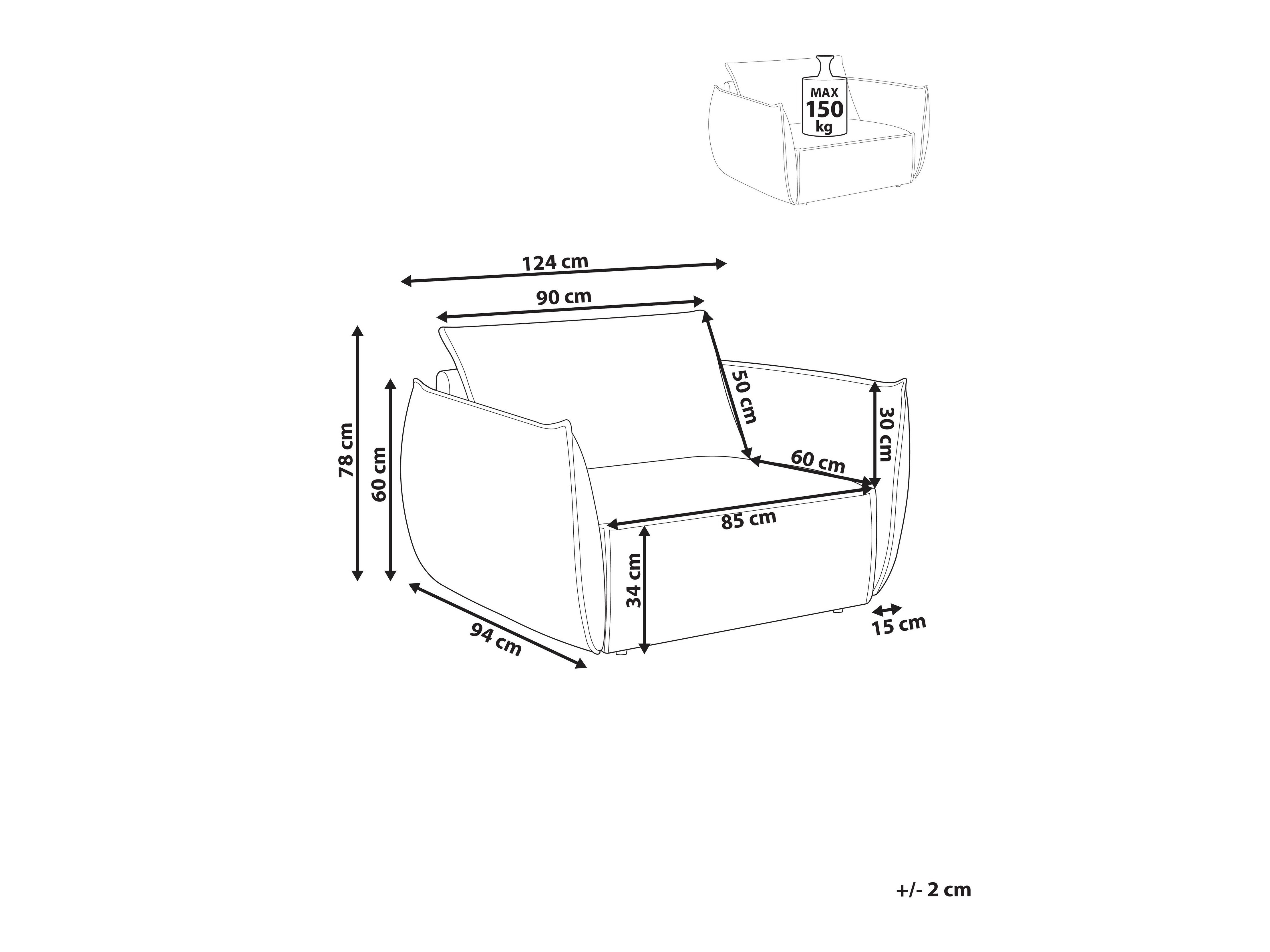Fotelis Berwyn 2704 (Tamsi žalia)