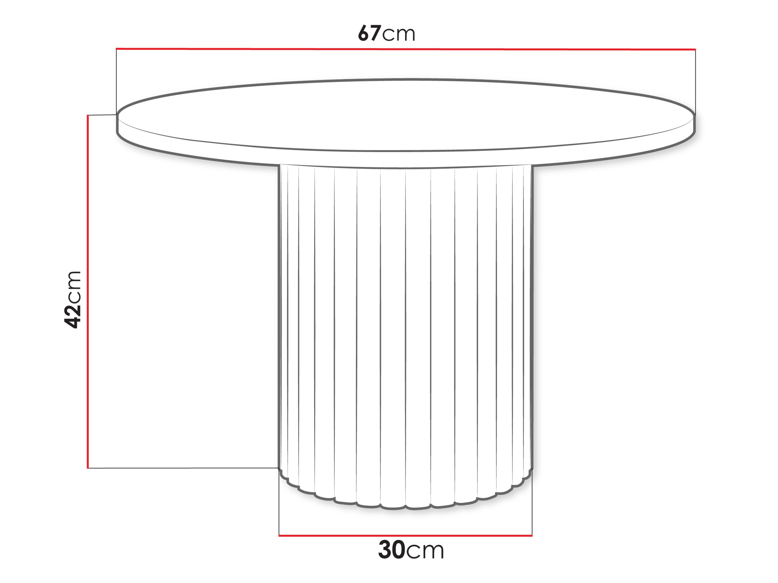 Žurnalinis staliukas Dearborn 107 (Kašmyras)