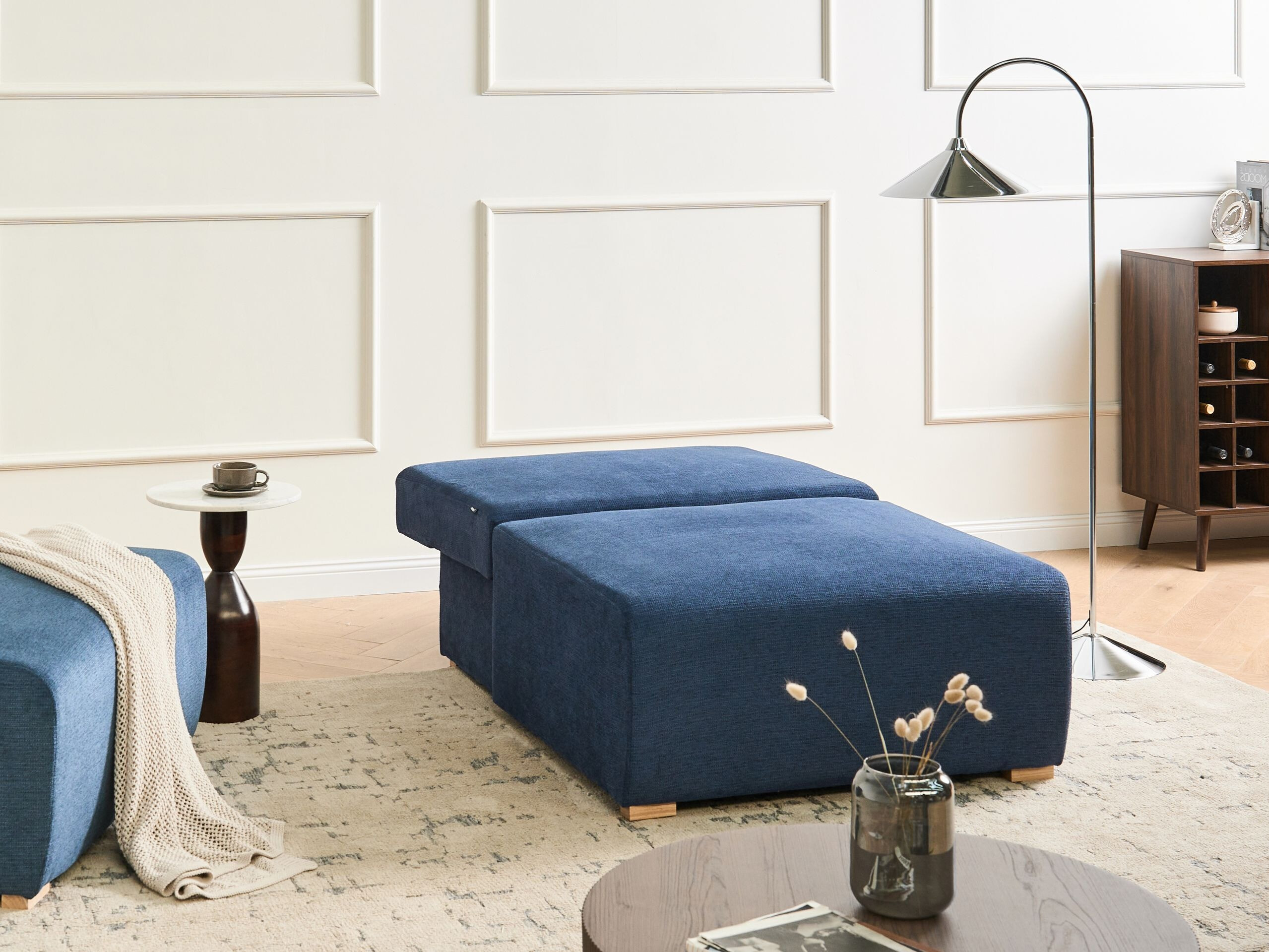 Modulinis fotelis Berwyn 3018 (Mėlyna)