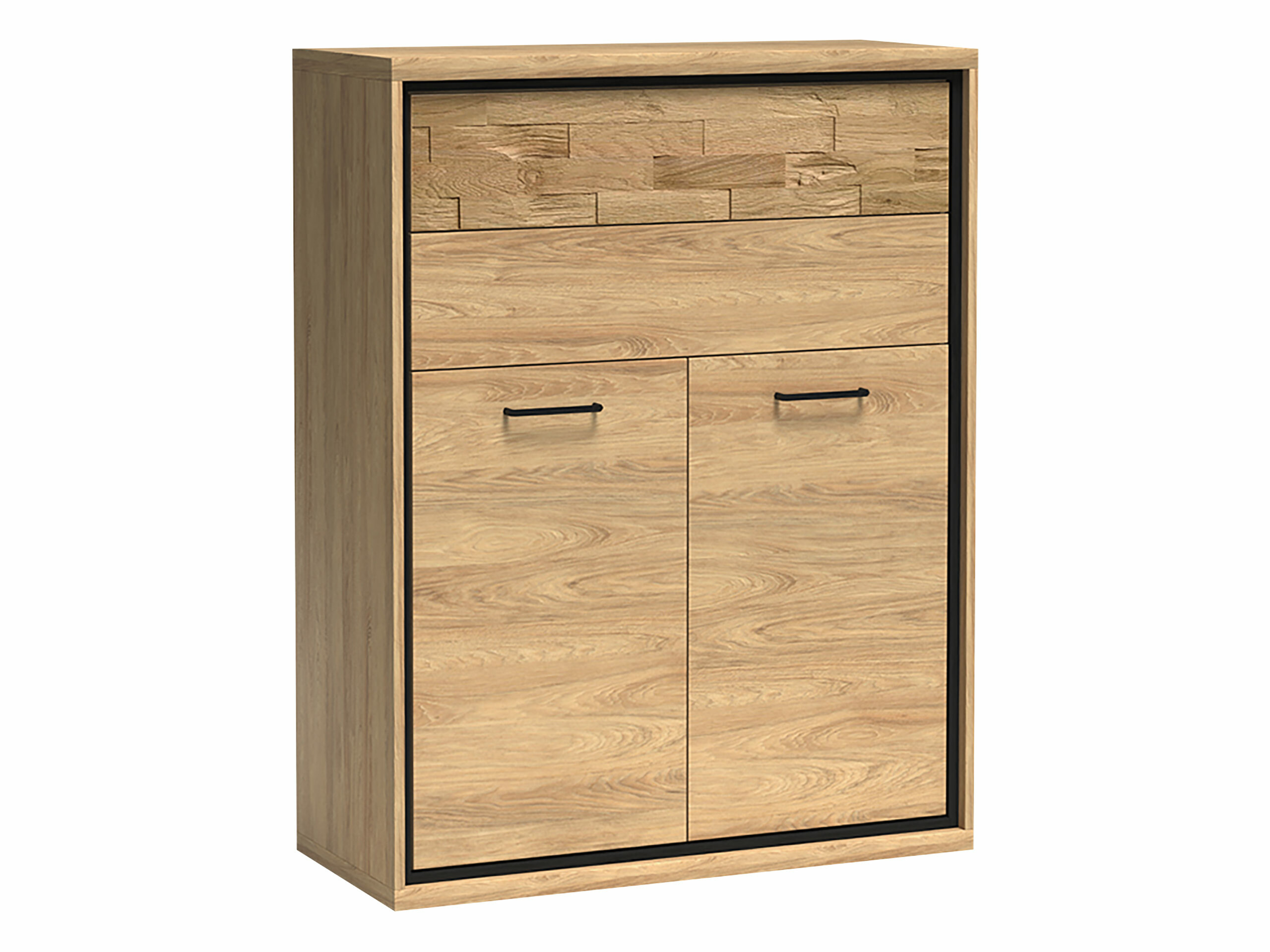 Komoda Etrmoni 103 (Šviesus medis + Ąžuolas)