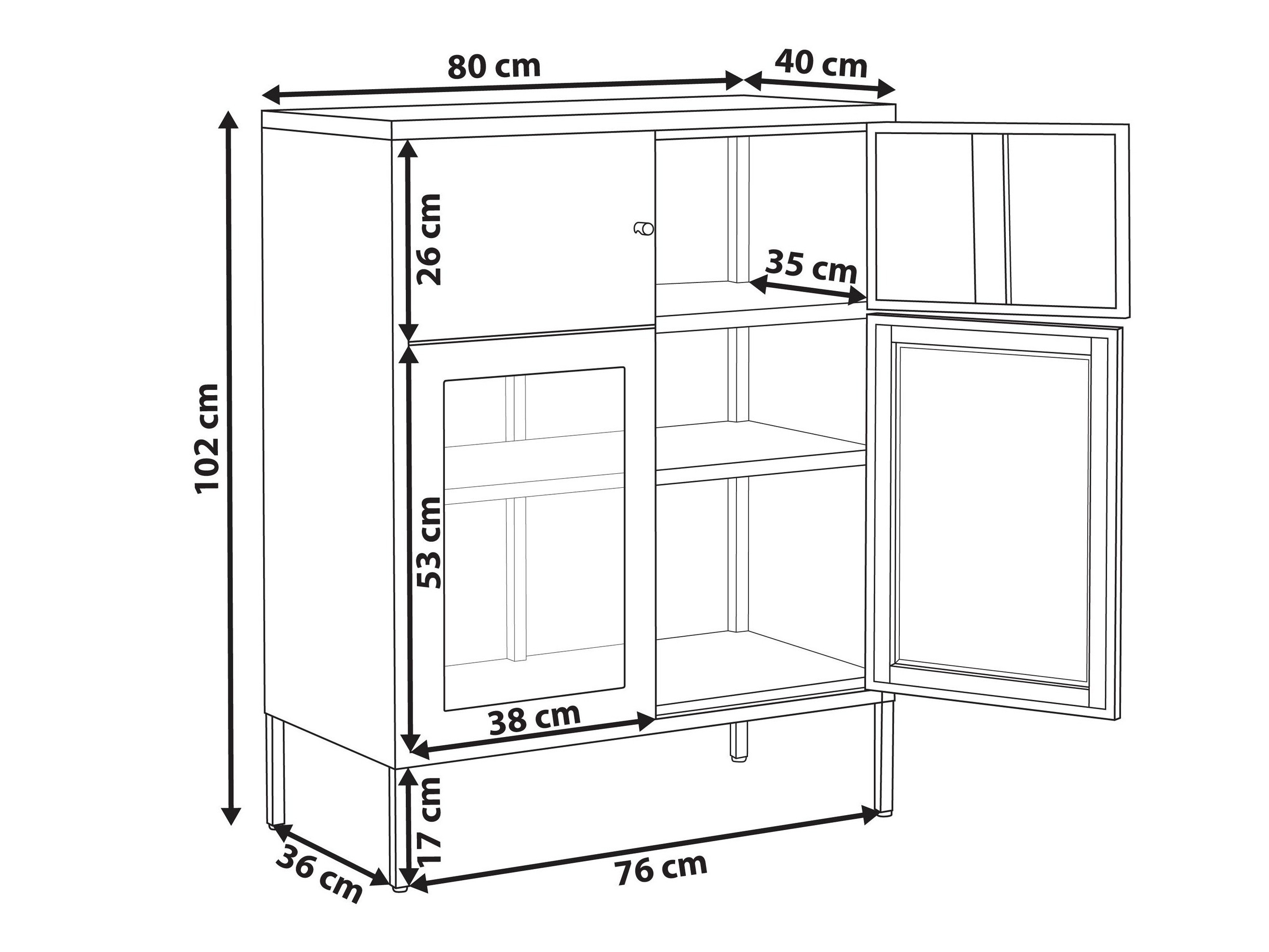Spintelė Berwyn 2992 (Balta)