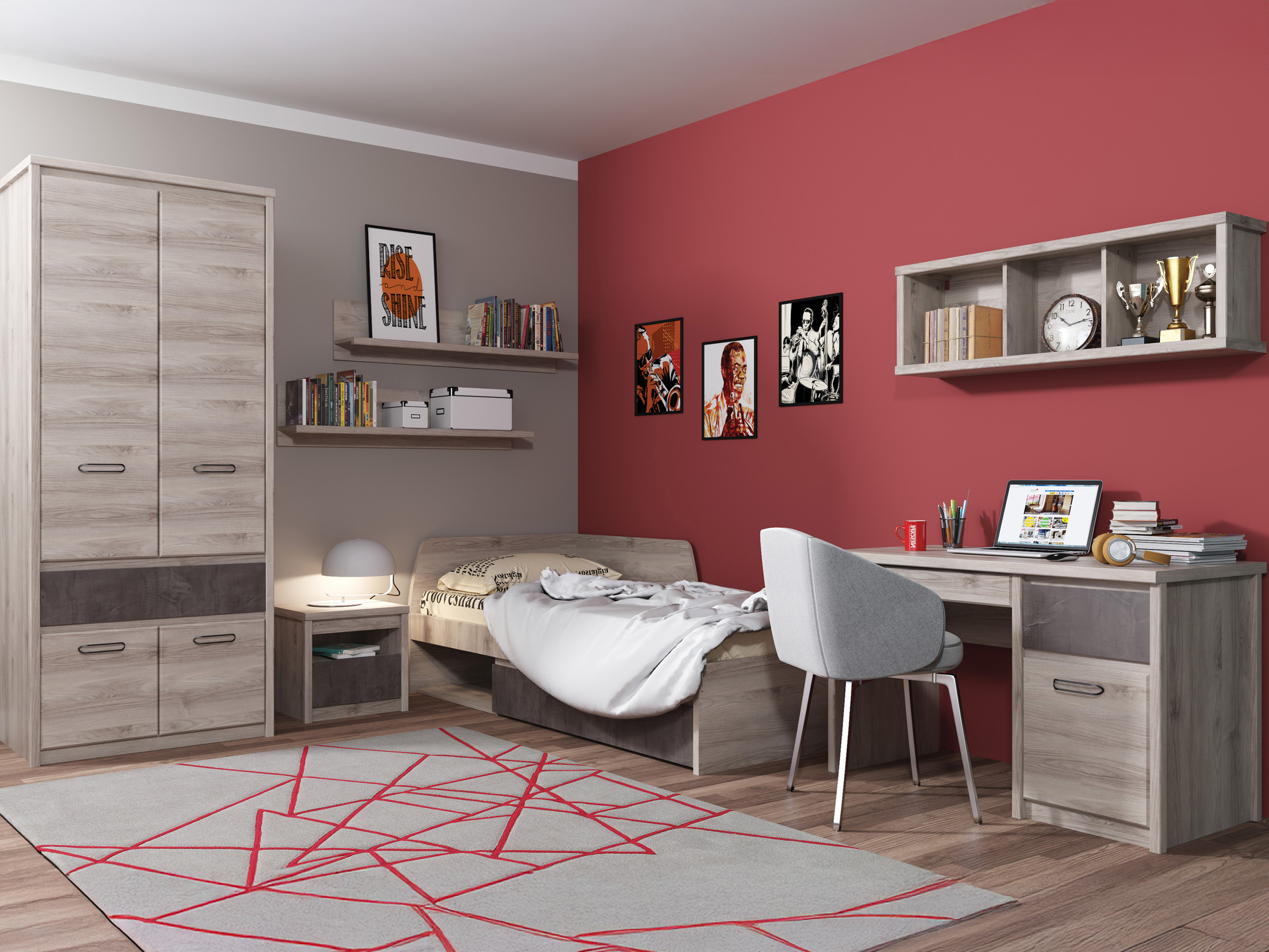 Miegamojo komplektas Marlivi 121