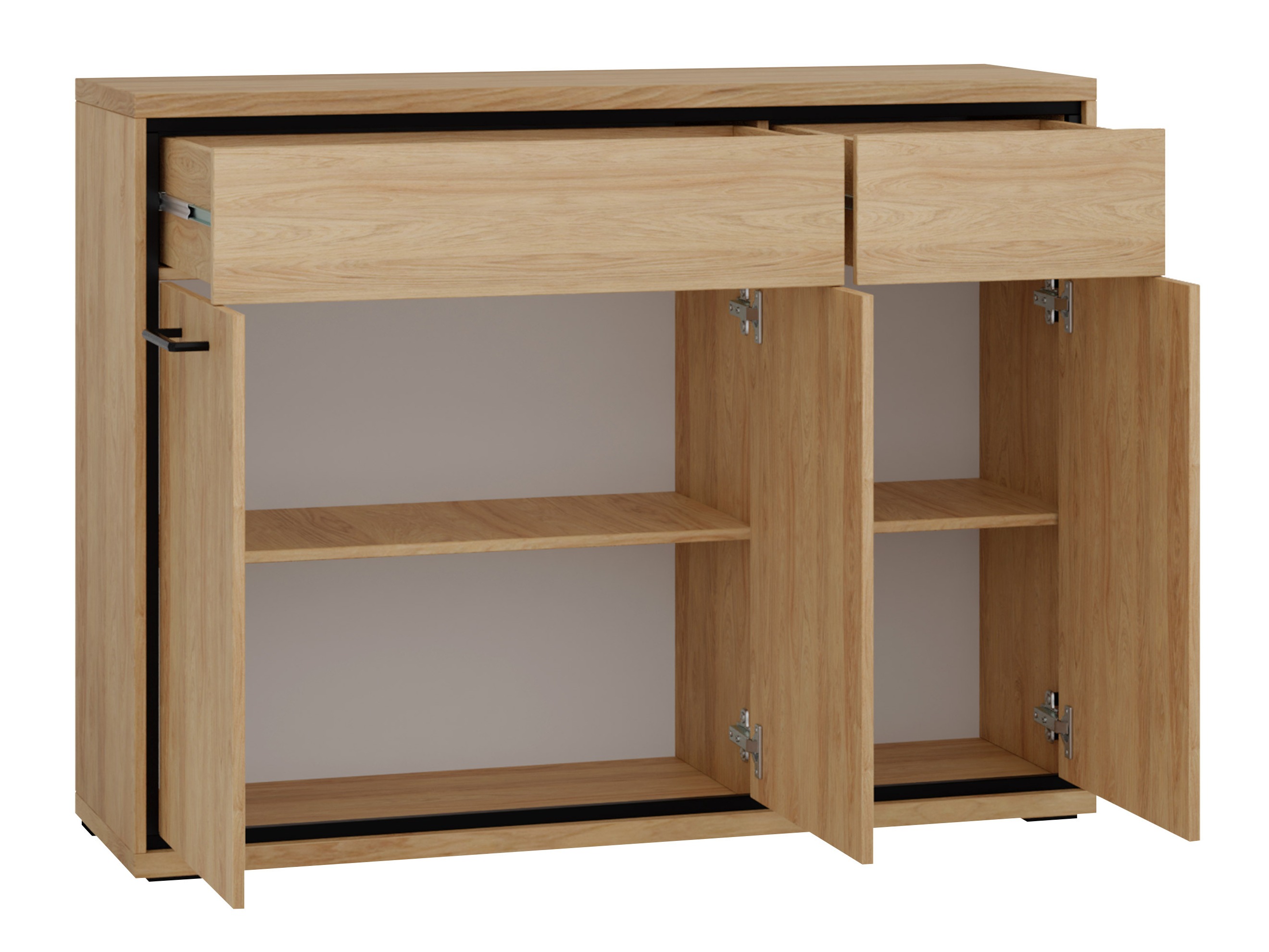 Svetainės komplektas Etrmoni 118 (Šviesus medis)