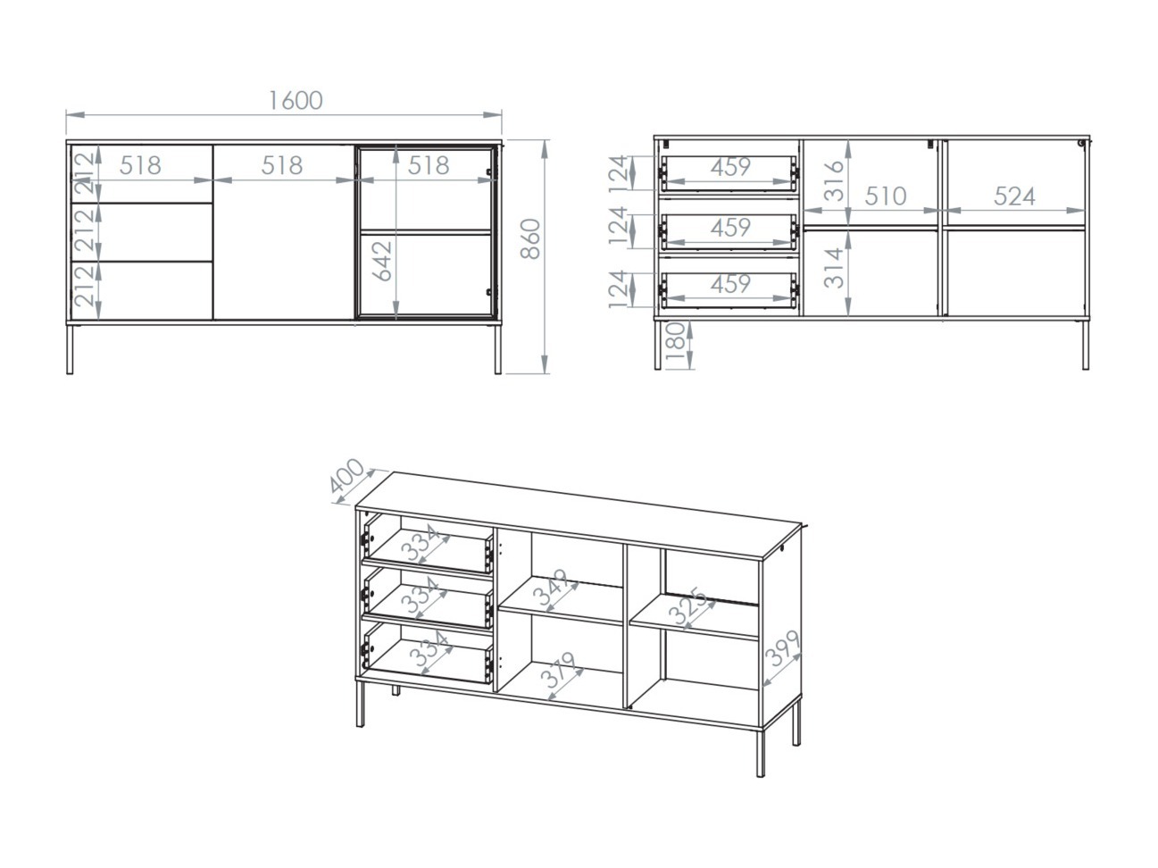 Komoda Virsalo 101 (Kašmyras)