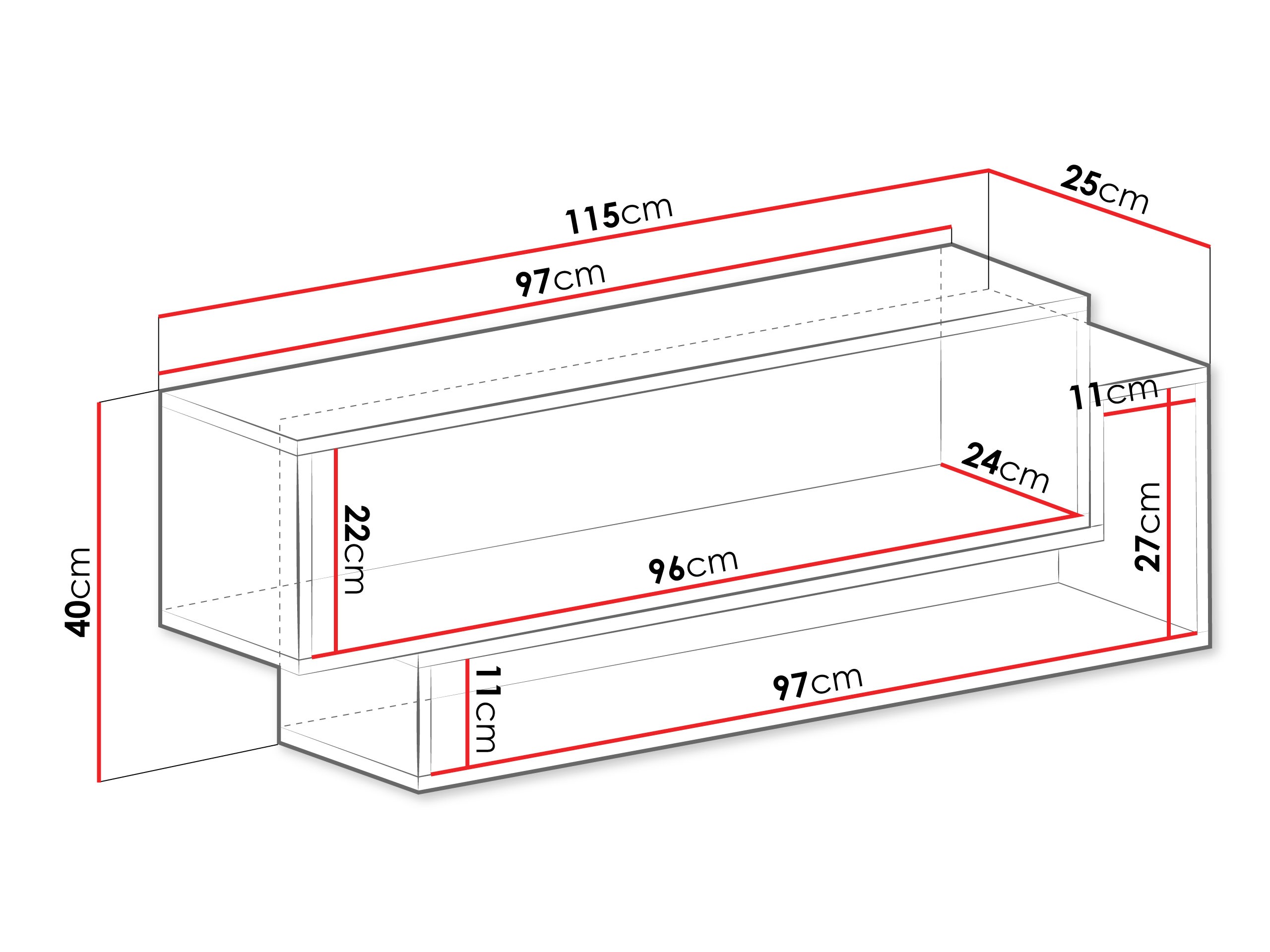 Pakabinama lentyna Ciravie 106