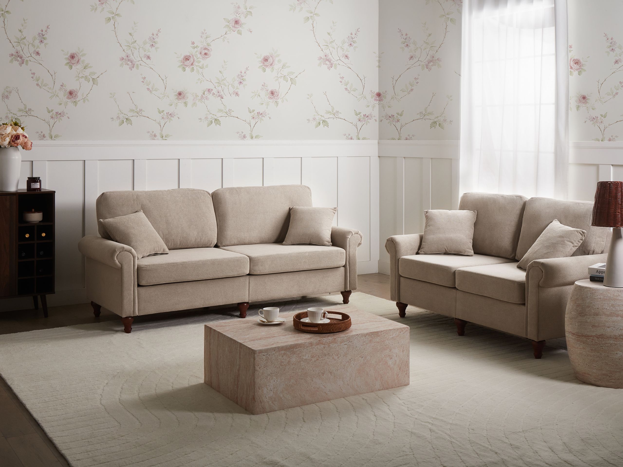 Sofa Berwyn 3035 (Taupe)