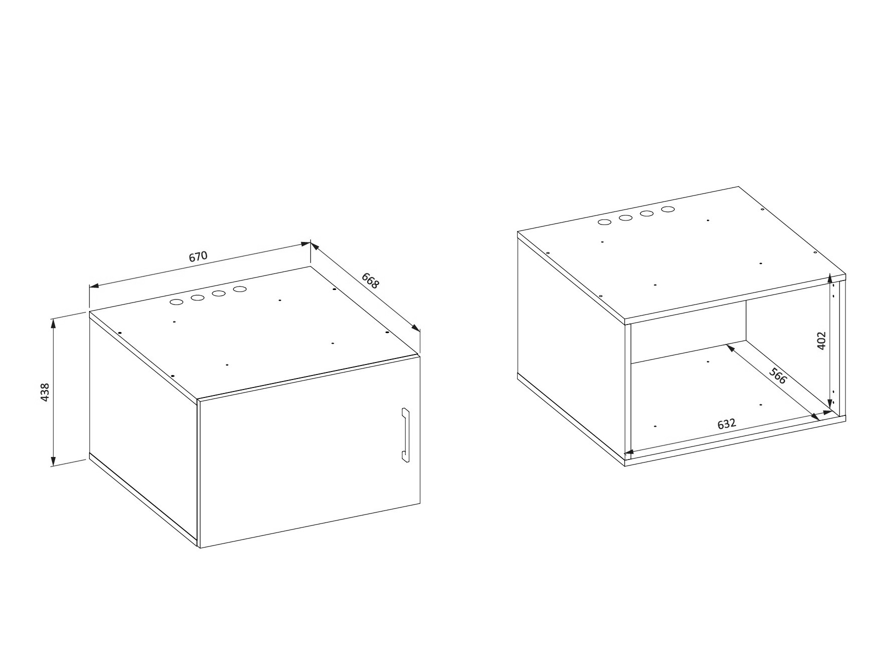 Pakabinama vonios spintelė Novdele 104 (Balta)
