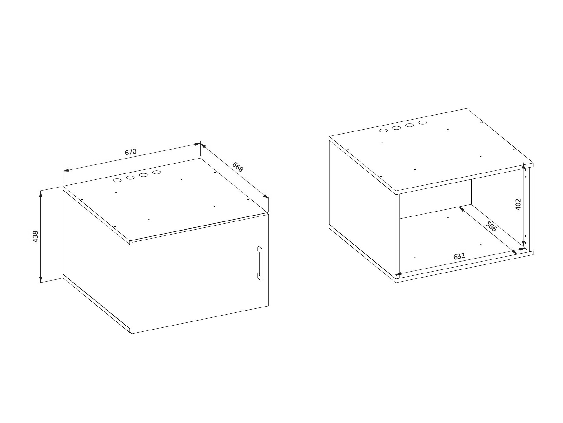 Pakabinama vonios spintelė Novdele 104 (Kašmyras)