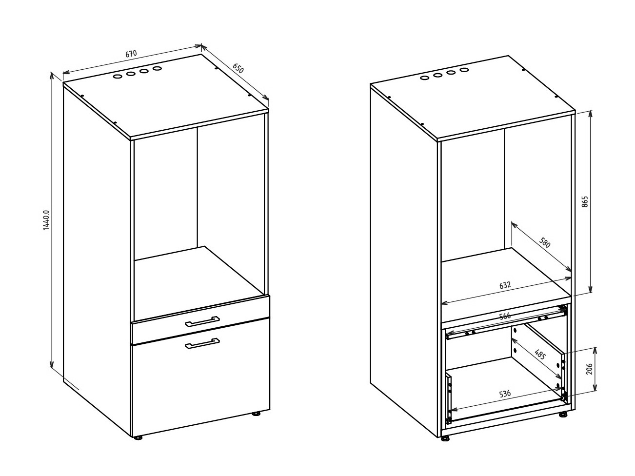 Vonios komplektas Novdele 105 (Balta)