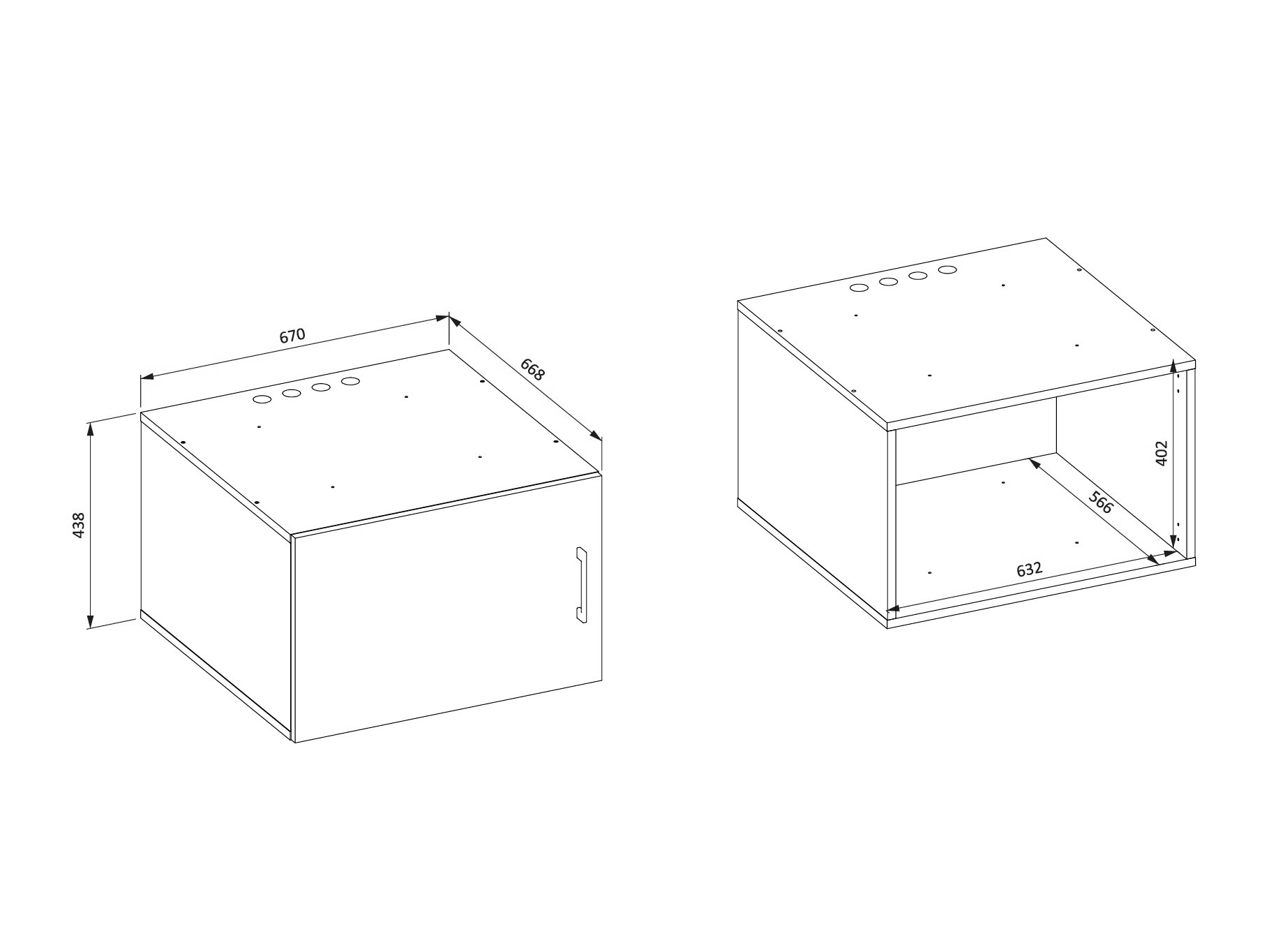 Vonios komplektas Novdele 105 (Balta)