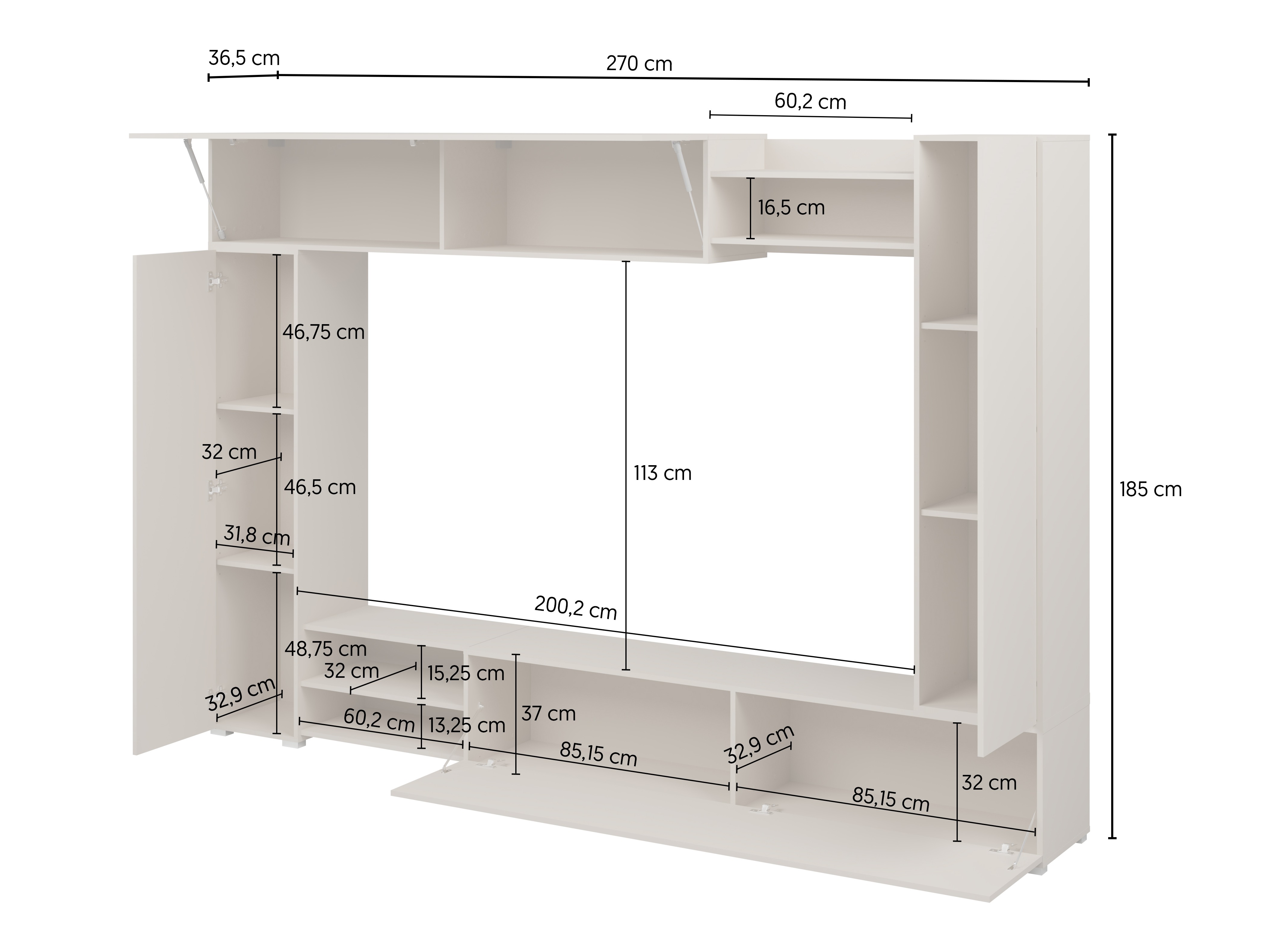 Svetainės komplektas Austin 389