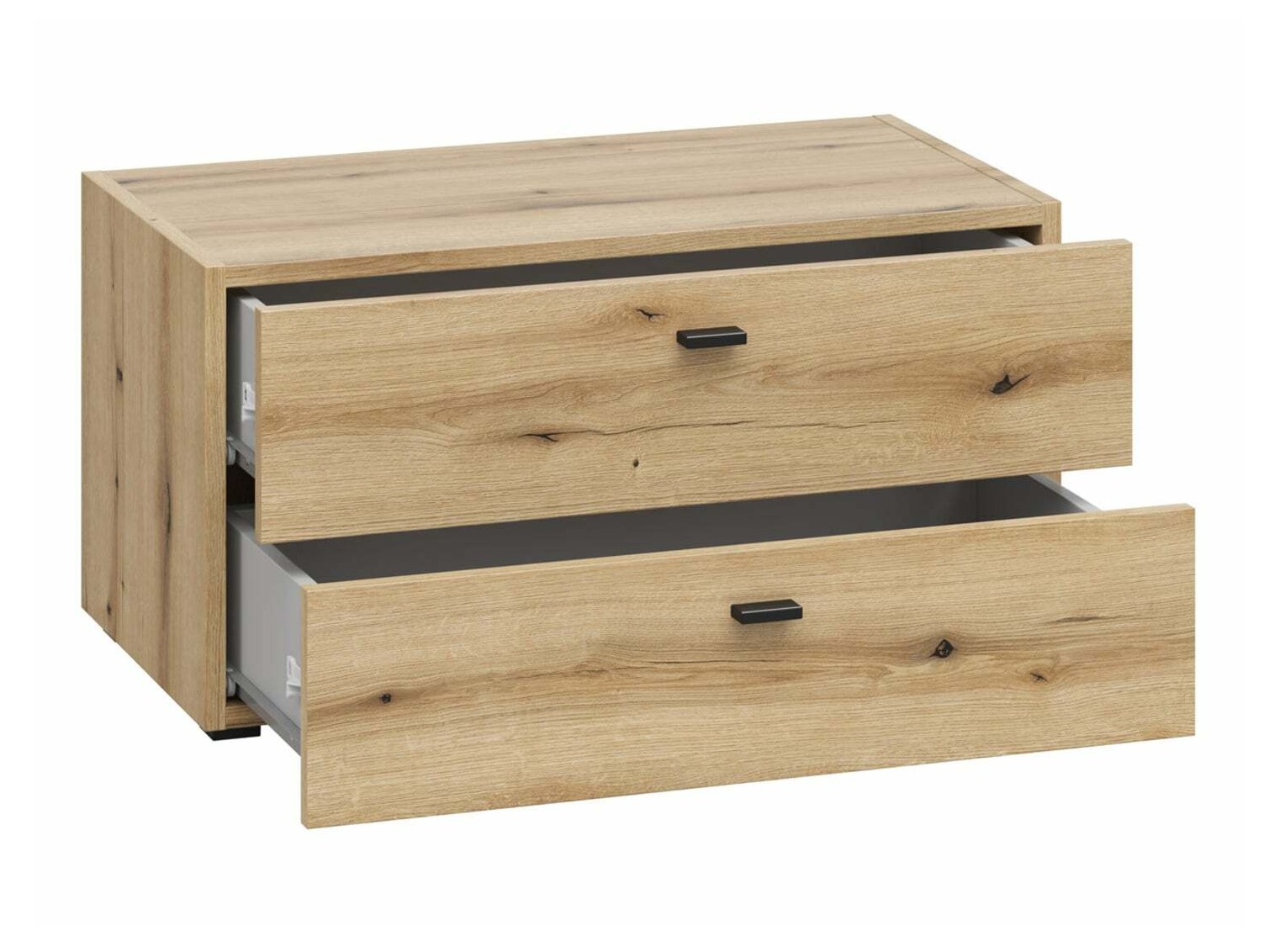 Svetainės komplektas Merciru 116 (Ąžuolas + Balta)