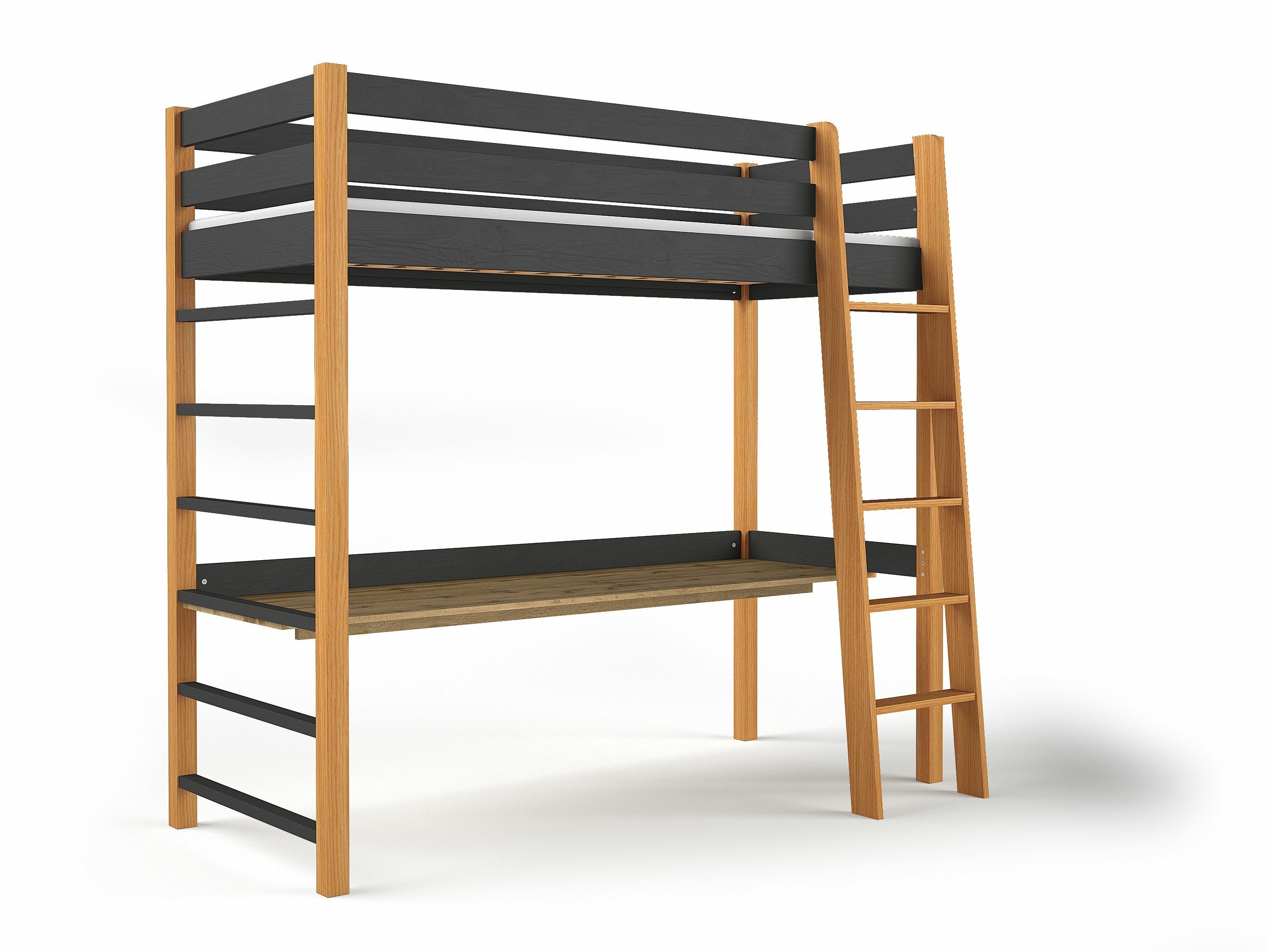 Aukšta lova Ogden 173 (Juoda)