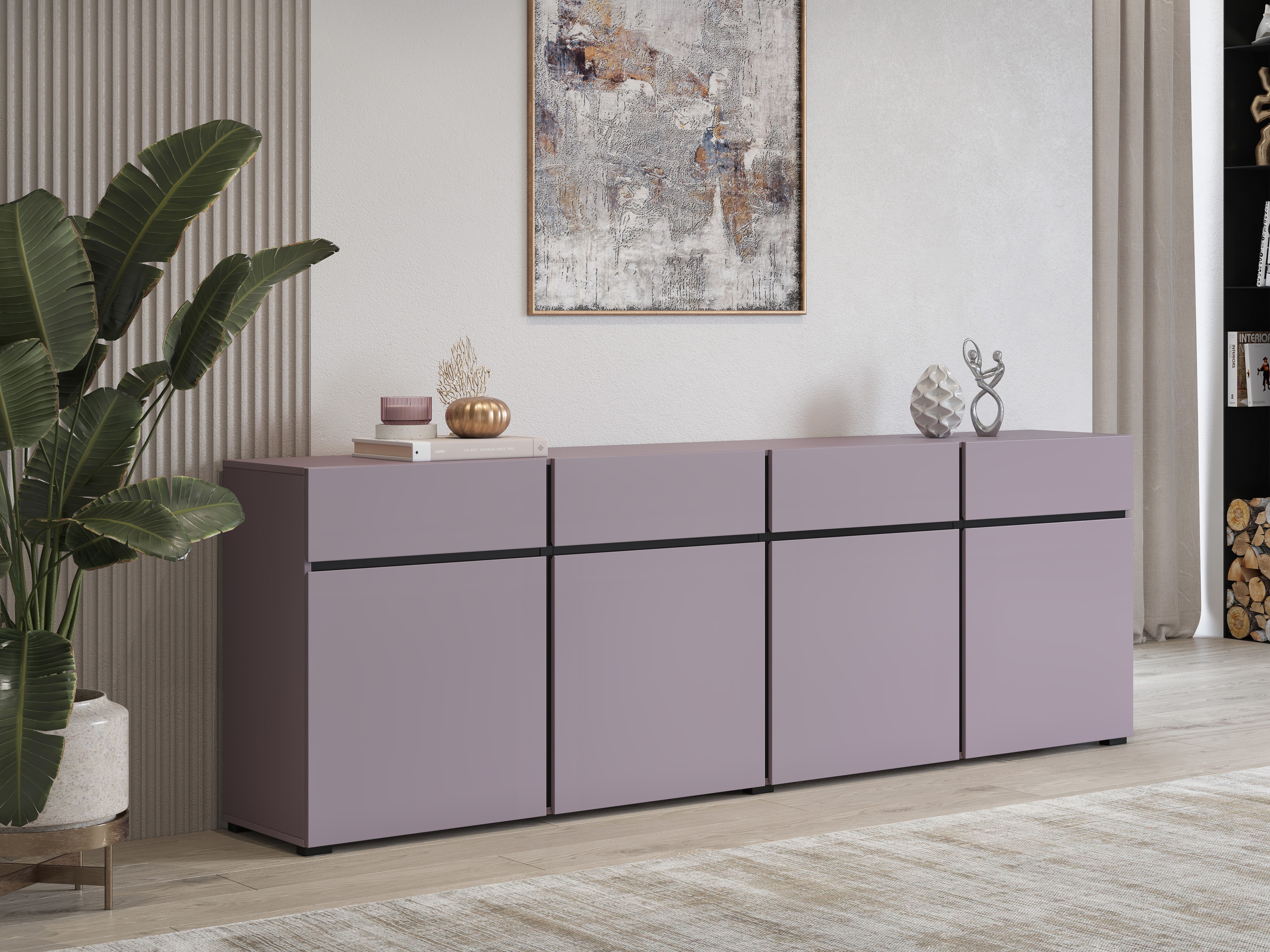 Komoda Alfere 100 (Violetinė)