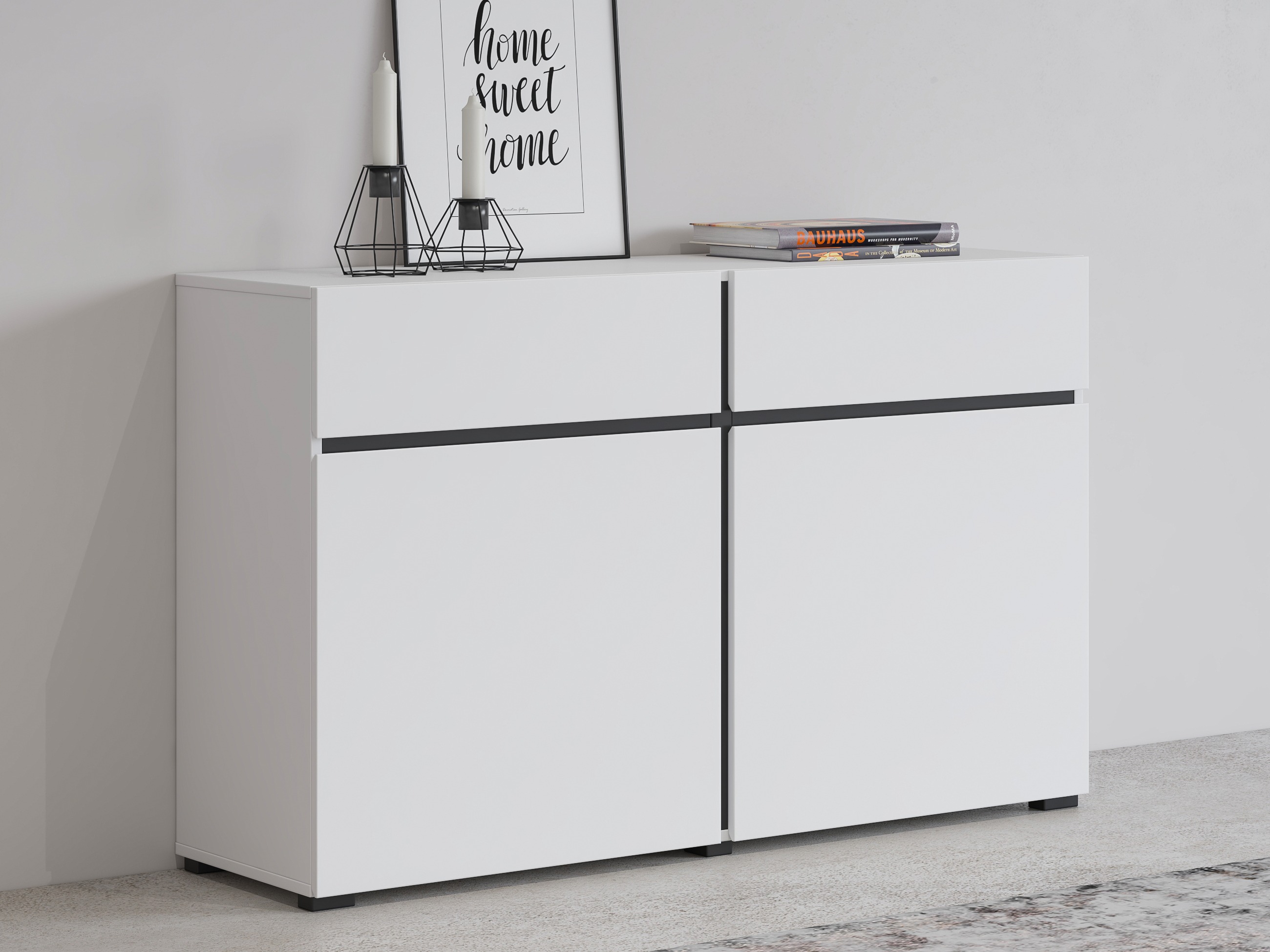 Komoda Alfere 104 (Balta)