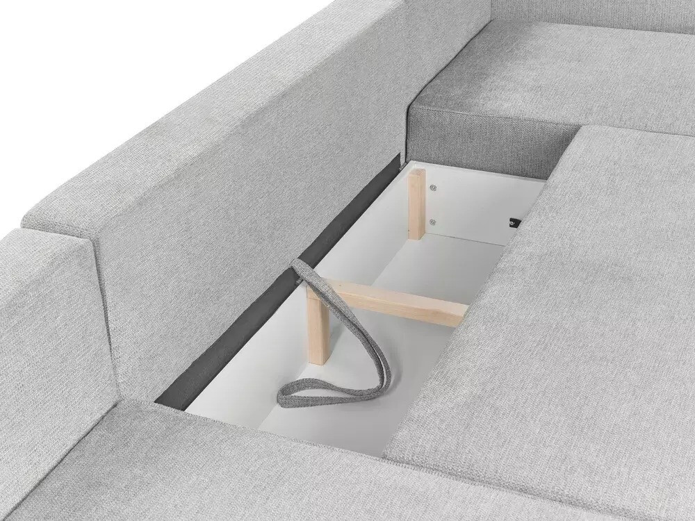 Minkštas kampas Berwyn 3040 (Šviesi pilka)