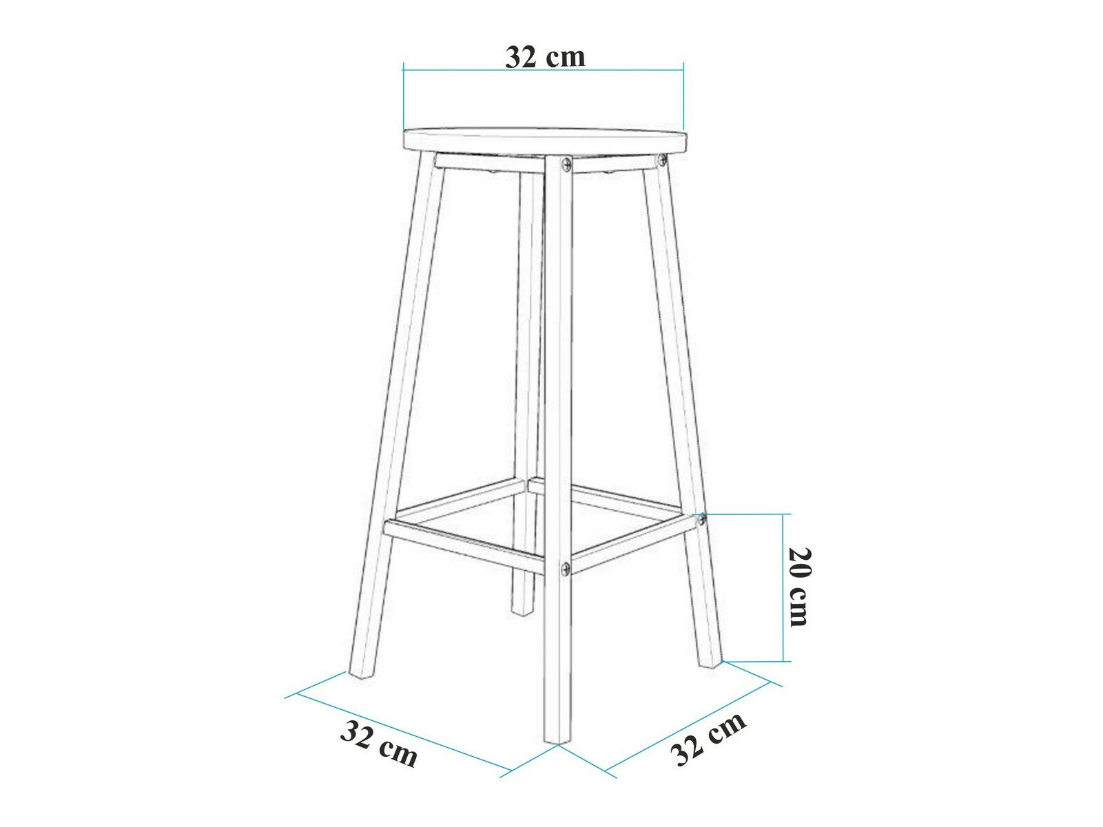 Pusbario kėdė ST8298