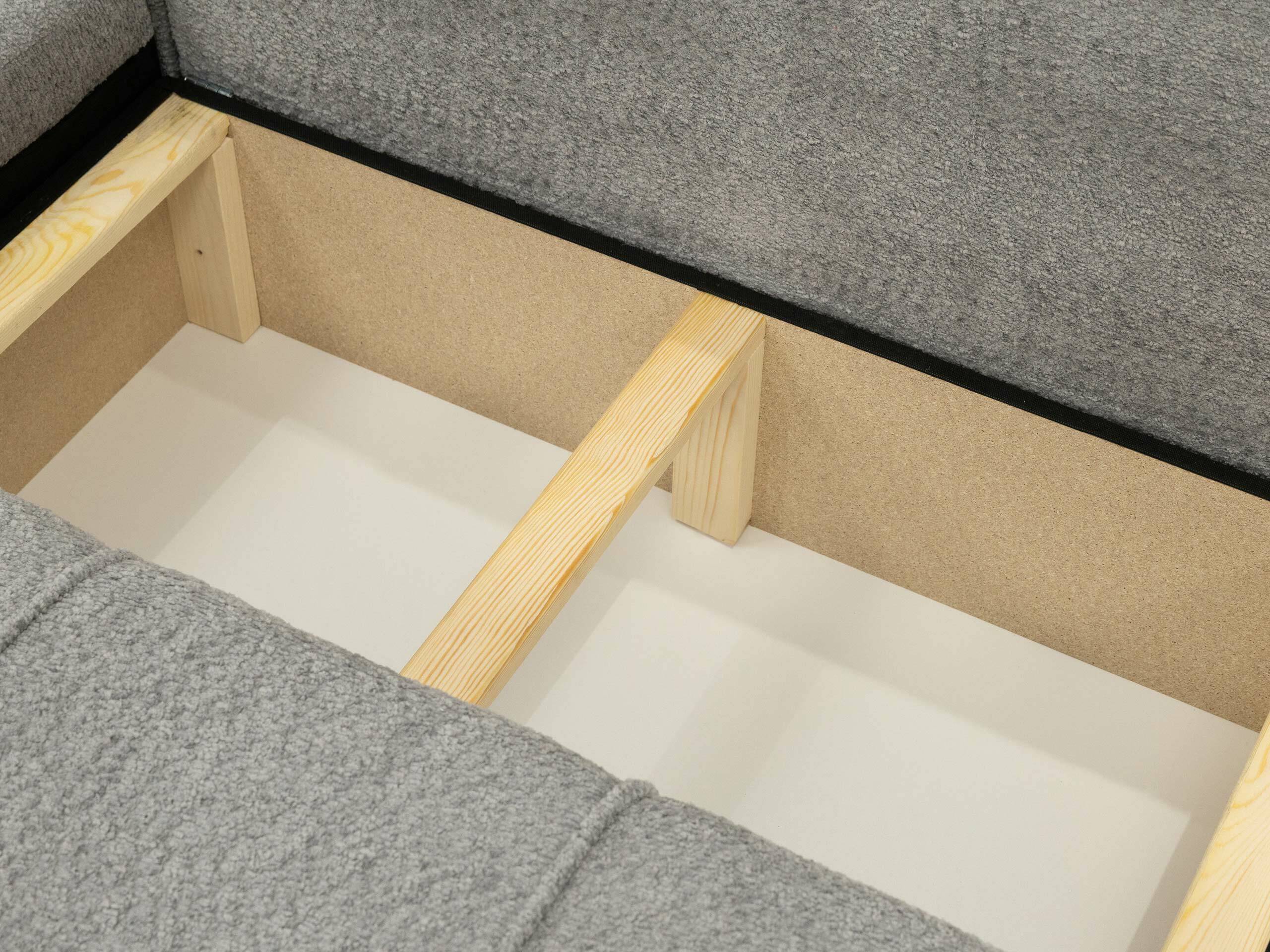 Minkštas kampas Comfivo Laurus III (Coral 55)