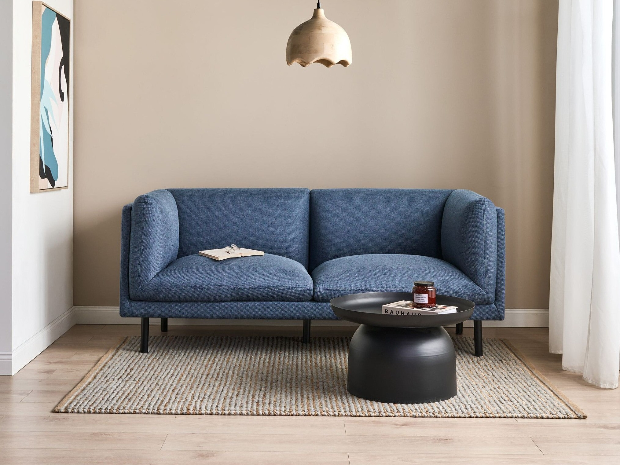 Sofa Berwyn 2684 (Tamsi mėlyna)