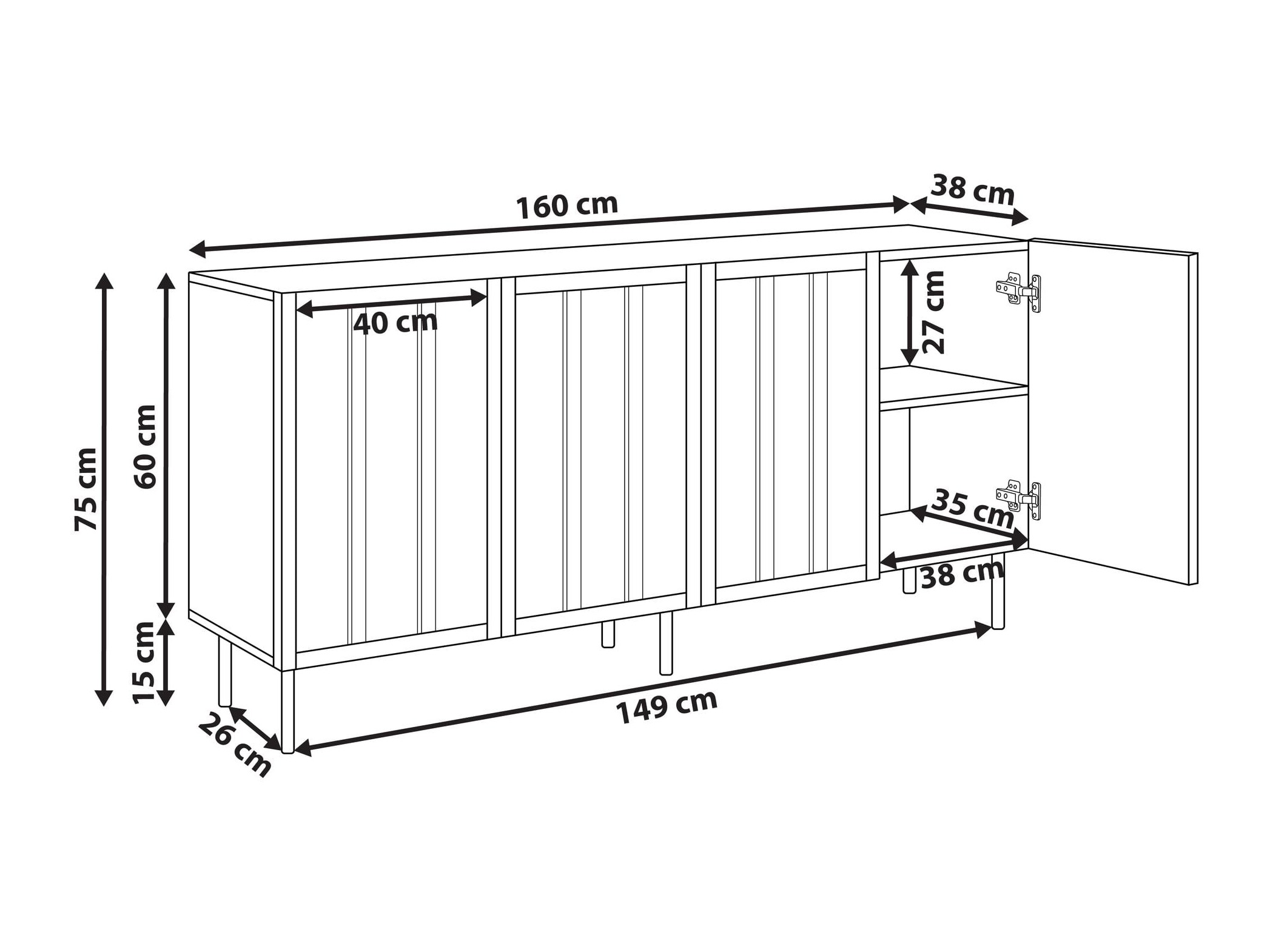 Spintelė Berwyn 3057