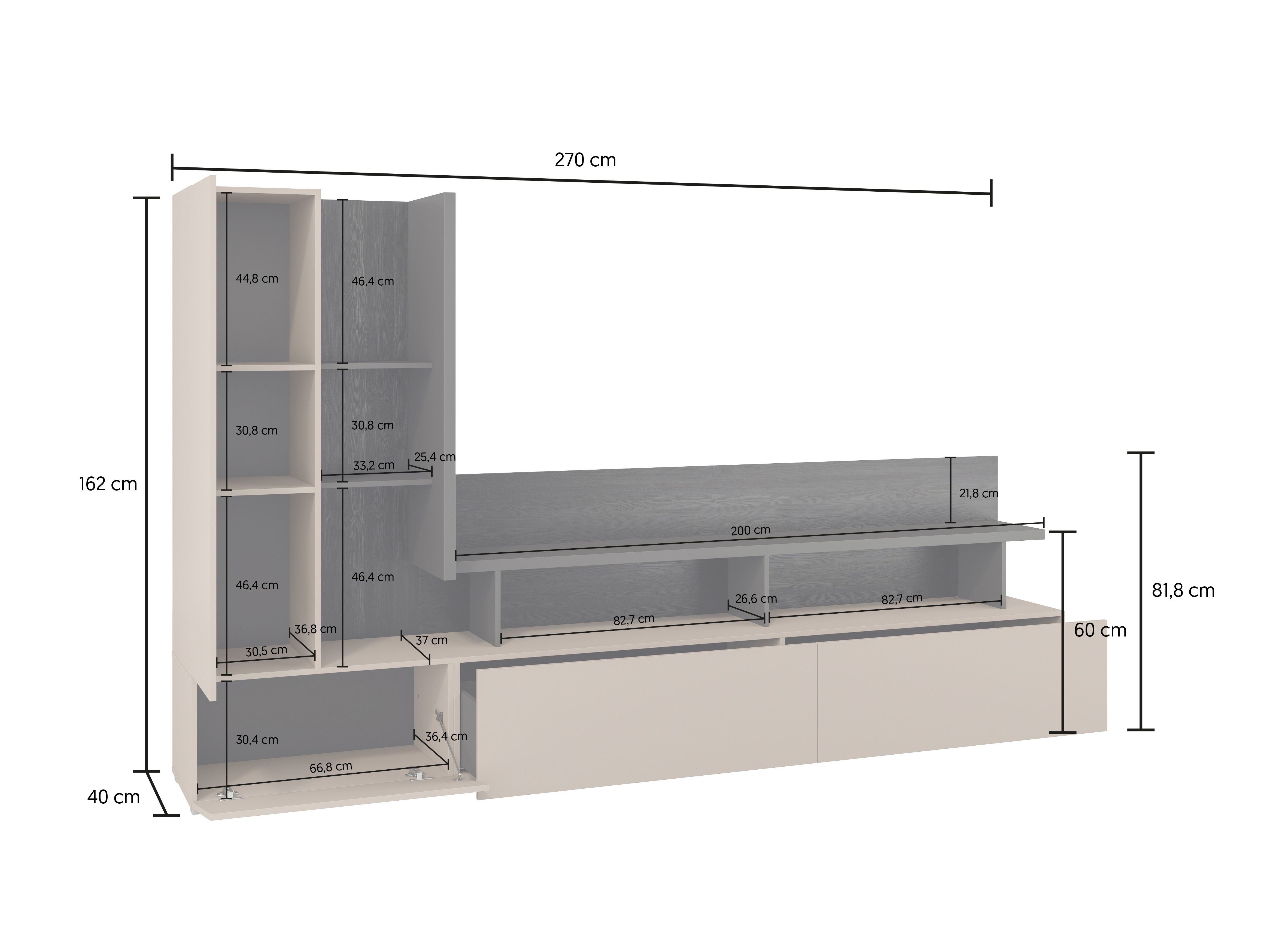 Svetainės komplektas Virvele 102