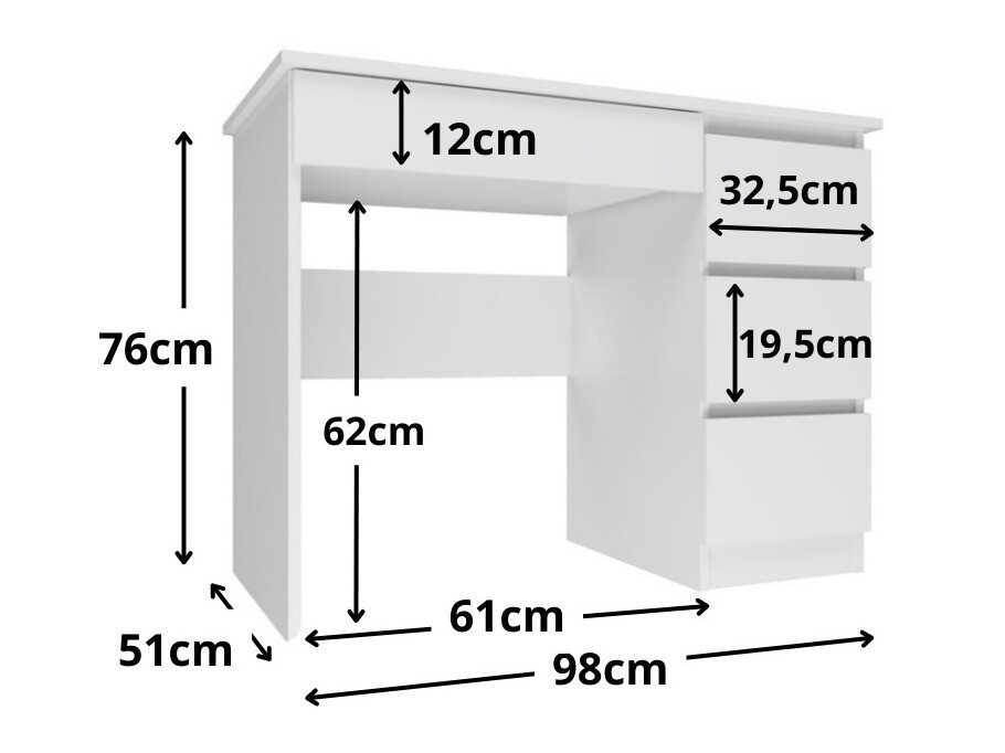 Darbo stalas ST8345 su smulkiu defektu
