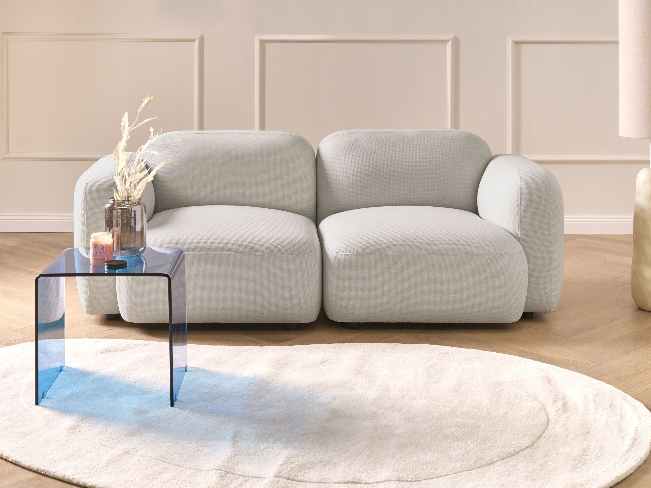 Sofa Berwyn 3067 (Šviesi smėlinė)