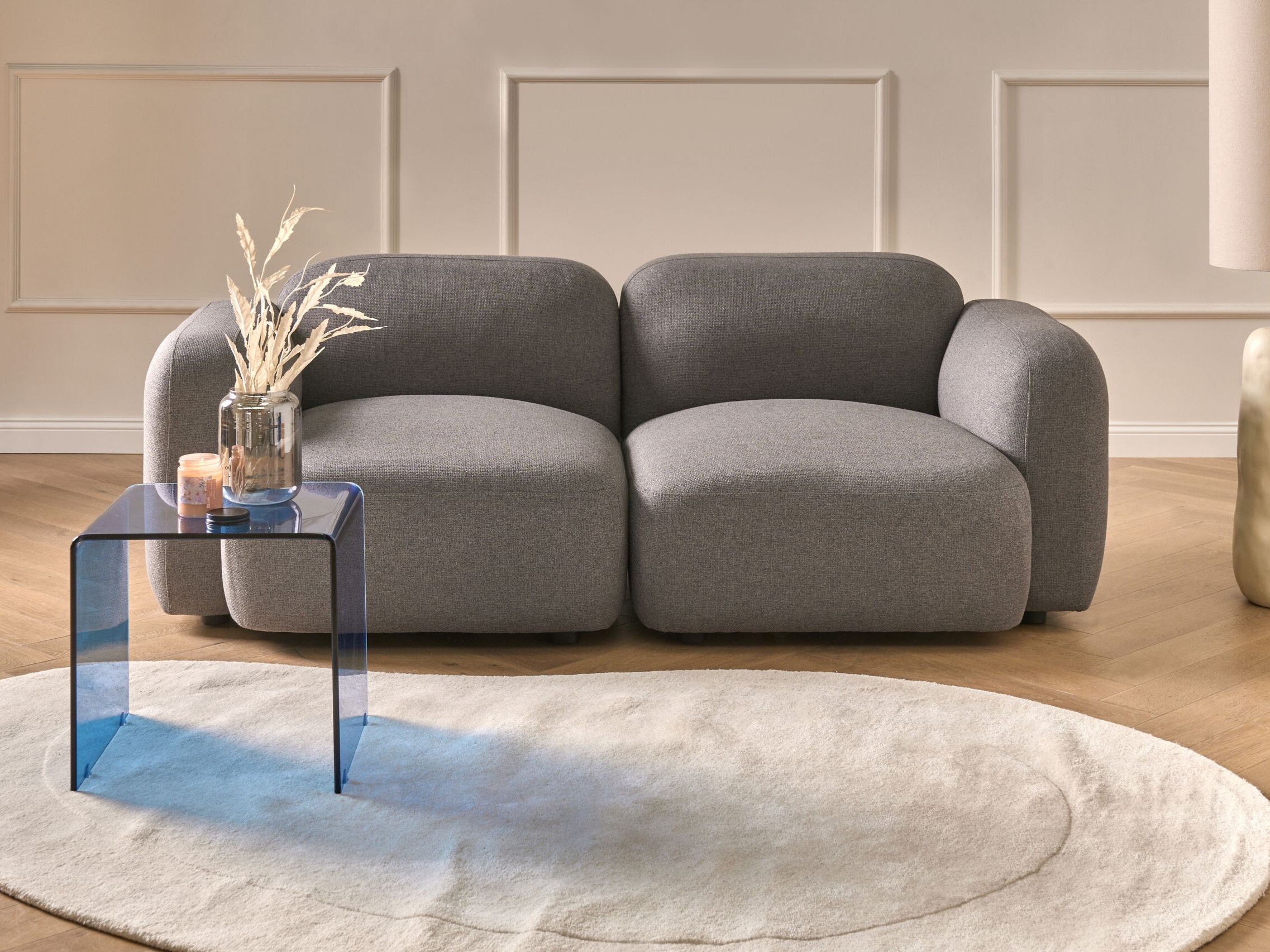 Sofa Berwyn 3067 (Tamsi pilka)