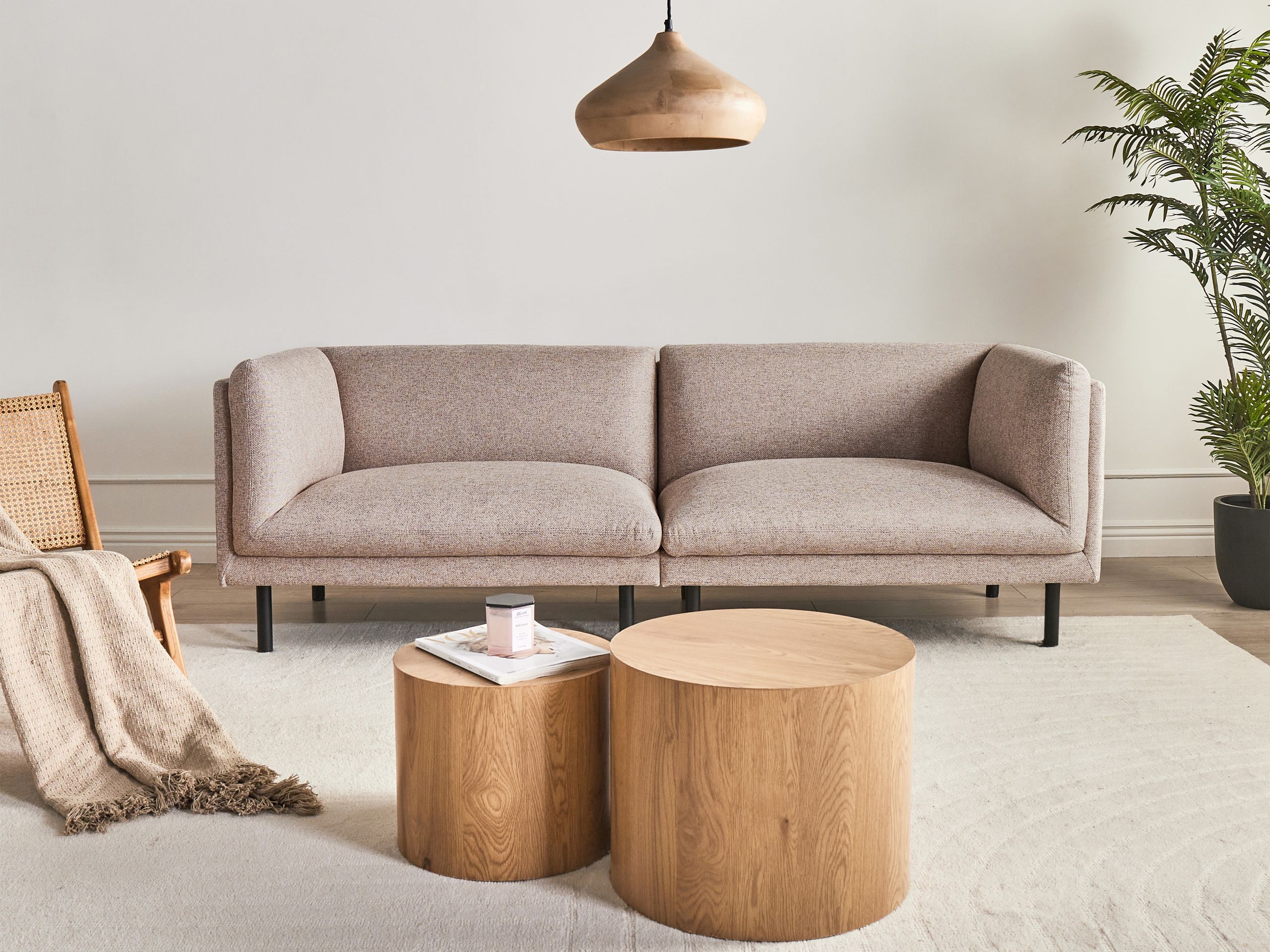 Sofa Berwyn 3082 (Šviesi ruda)