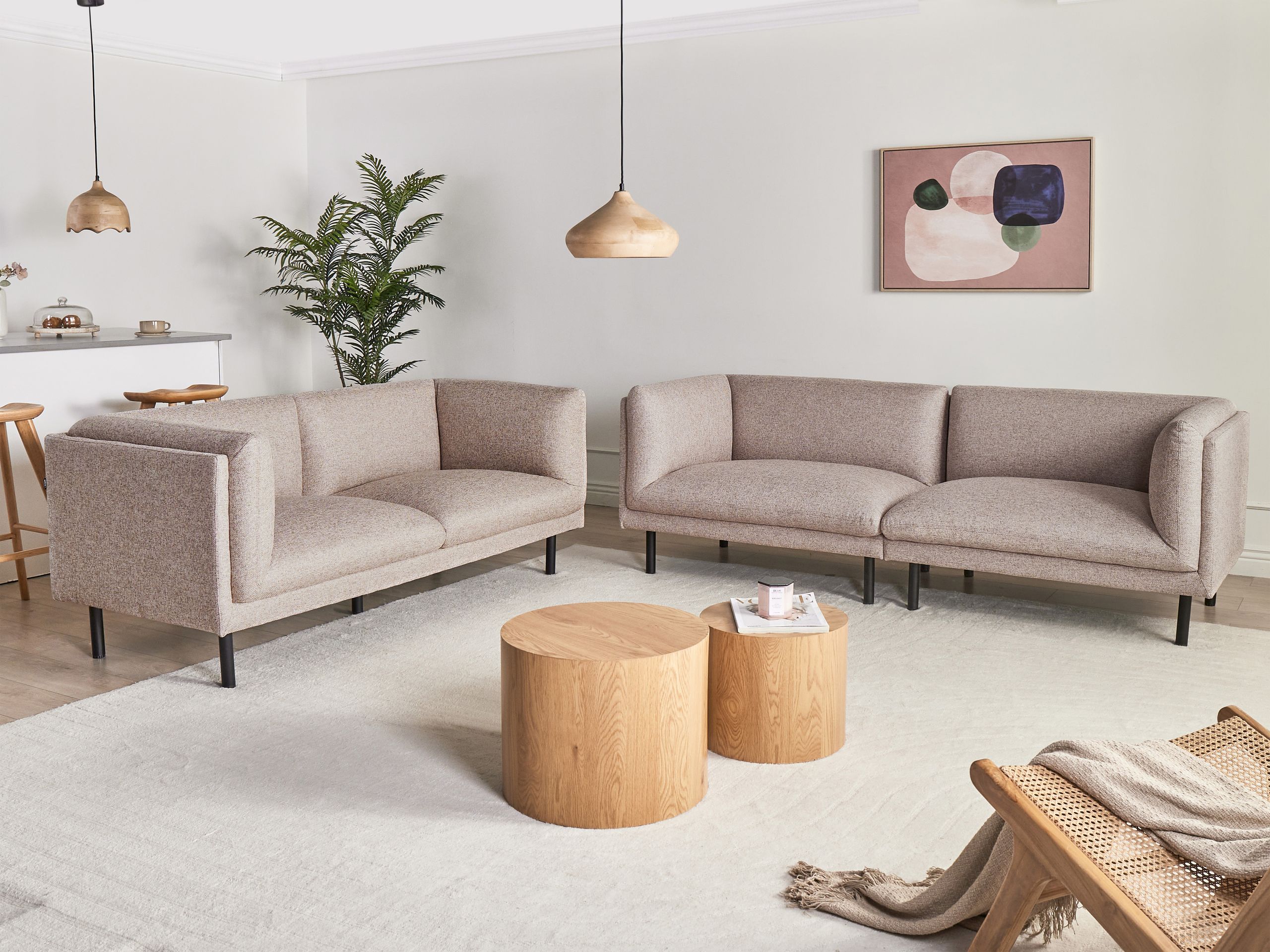 Sofa Berwyn 3082 (Šviesi ruda)