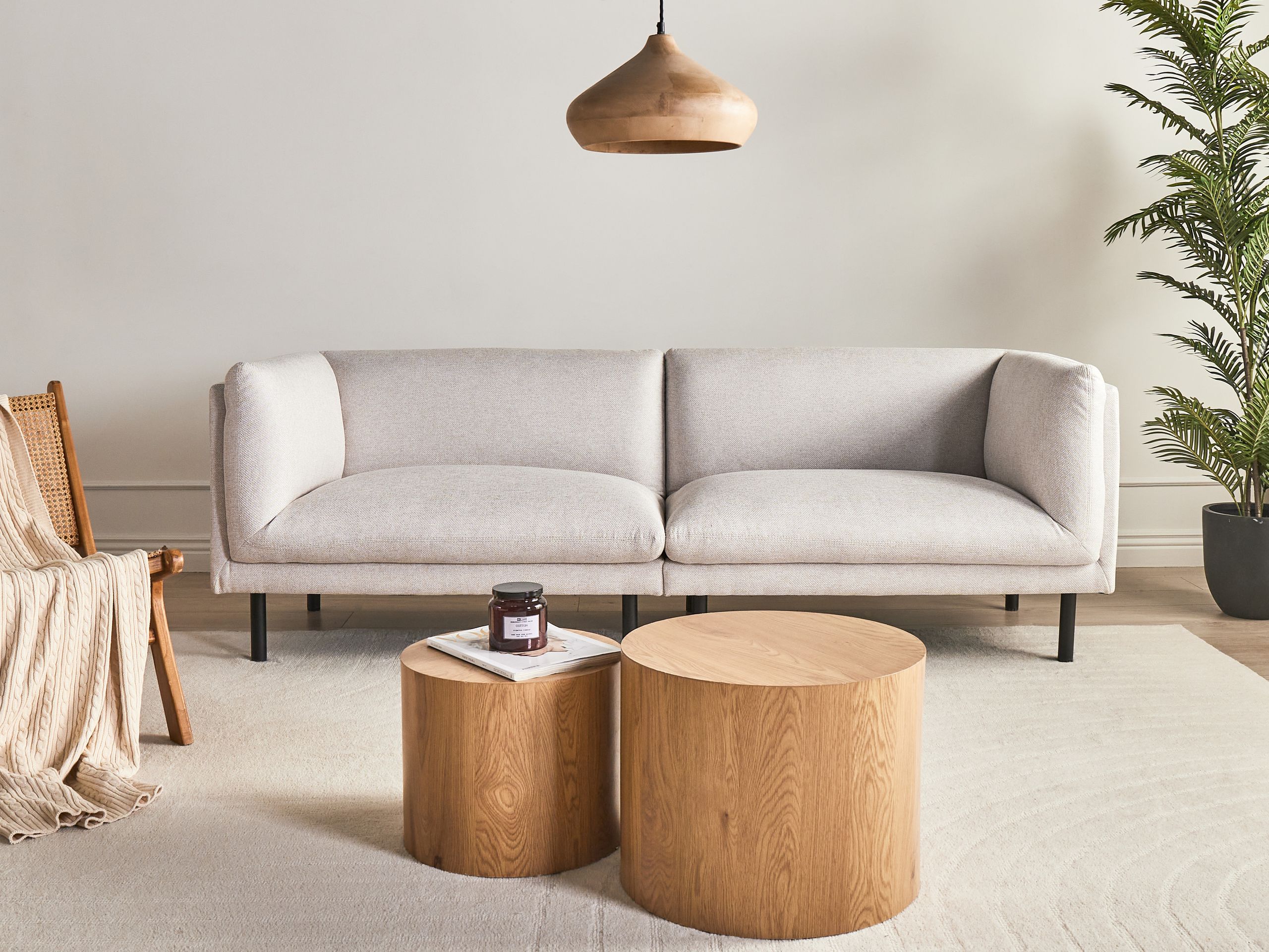 Sofa Berwyn 3082 (Šviesi smėlinė)