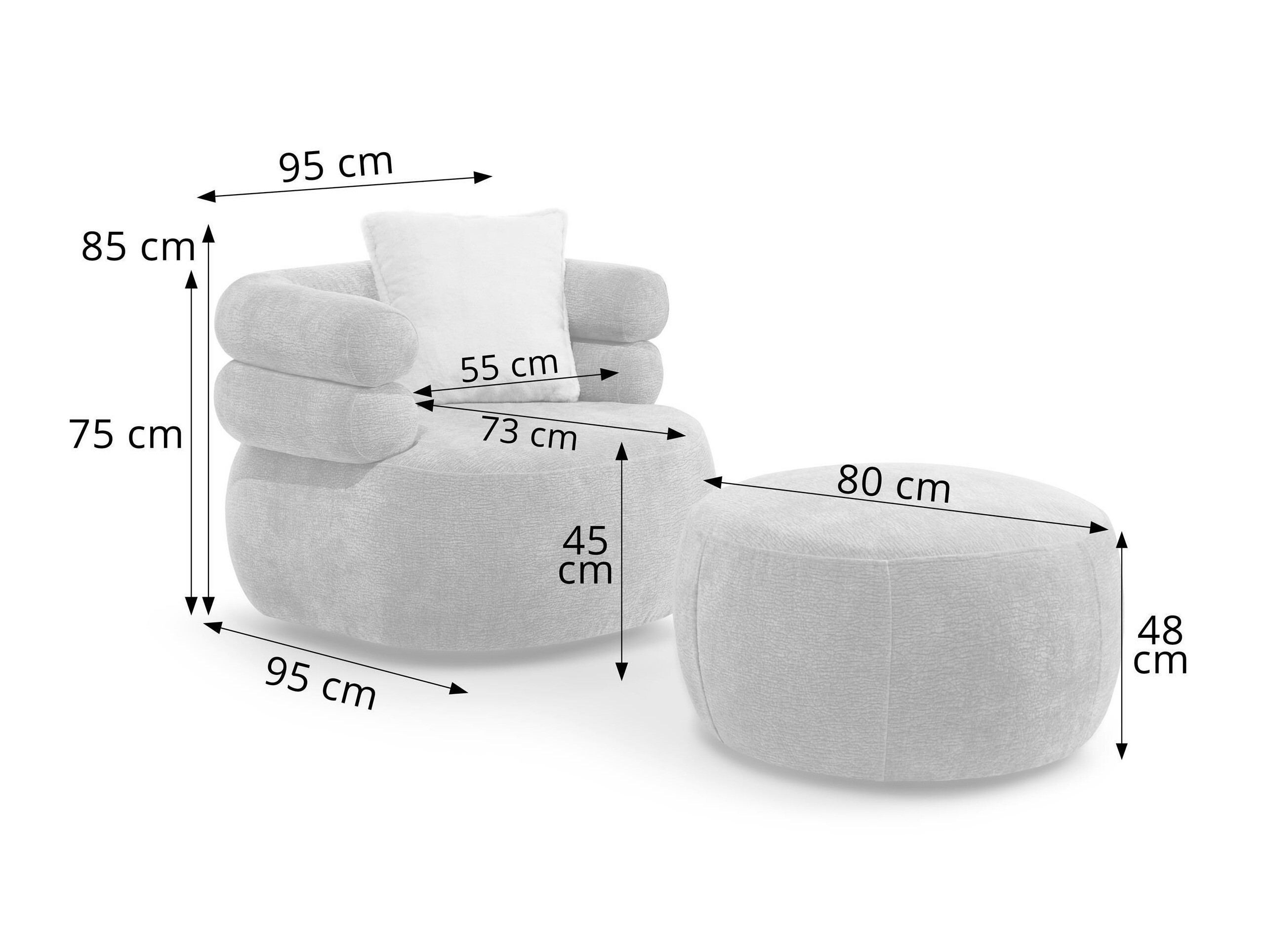 Fotelis Margate 142 (Dress me 03)