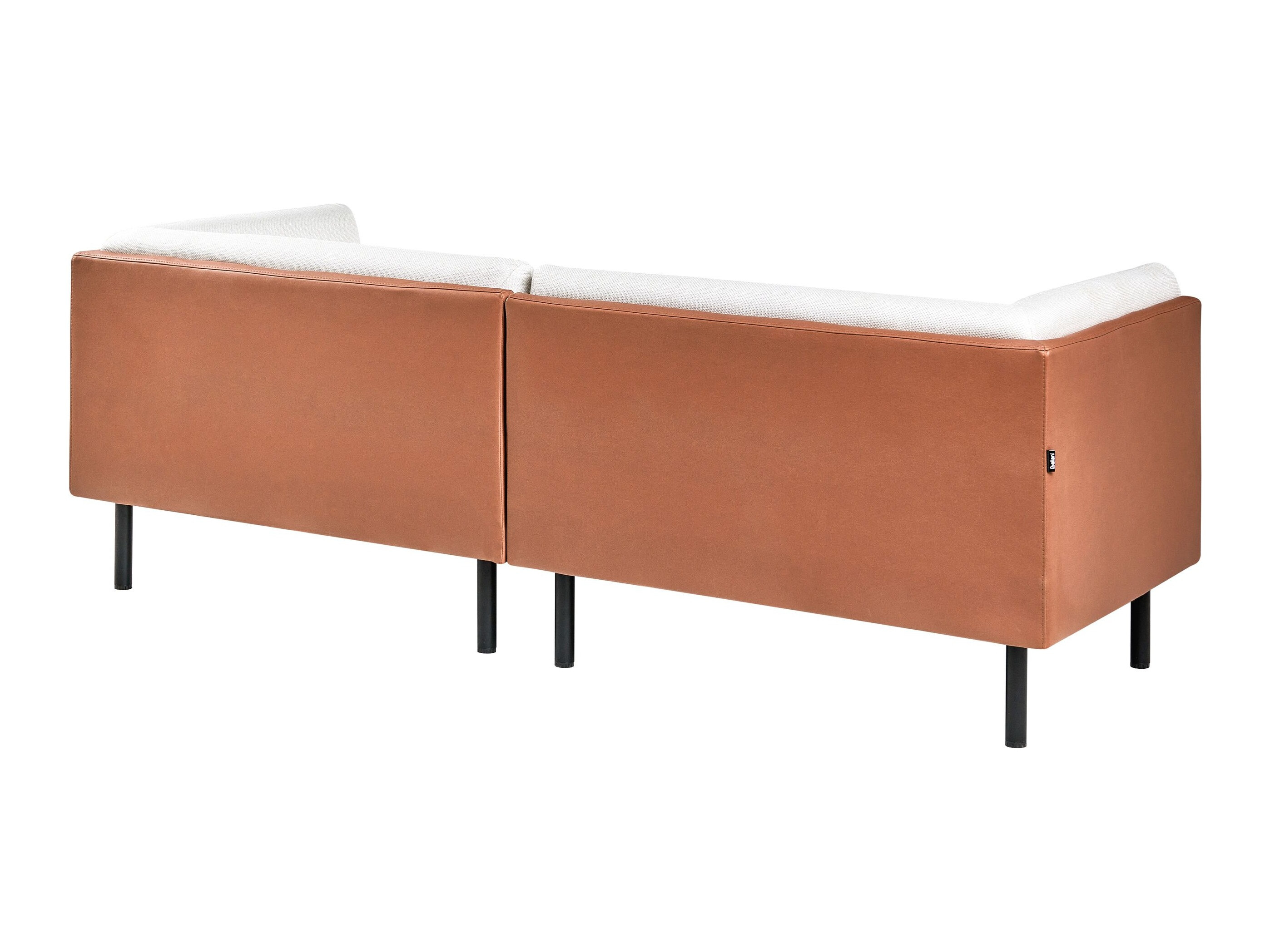 Minkštų baldų komplektas Berwyn 3085 (Balta + Ruda)