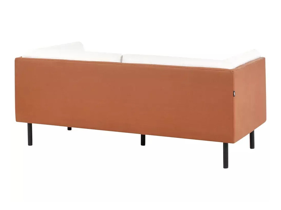 Minkštų baldų komplektas Berwyn 3085 (Balta + Ruda)